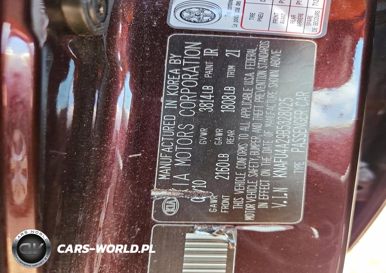 2011 Kia Forte Ex VIN:KNAFU4A29B5328025 - 12