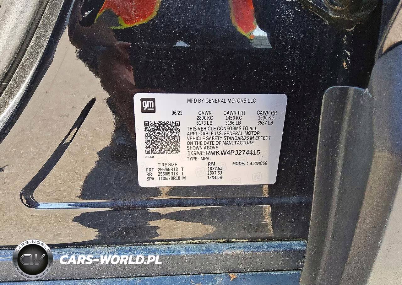 2023 Chevrolet Traverse Lt VIN:1GNERMKW4PJ274415 - 13