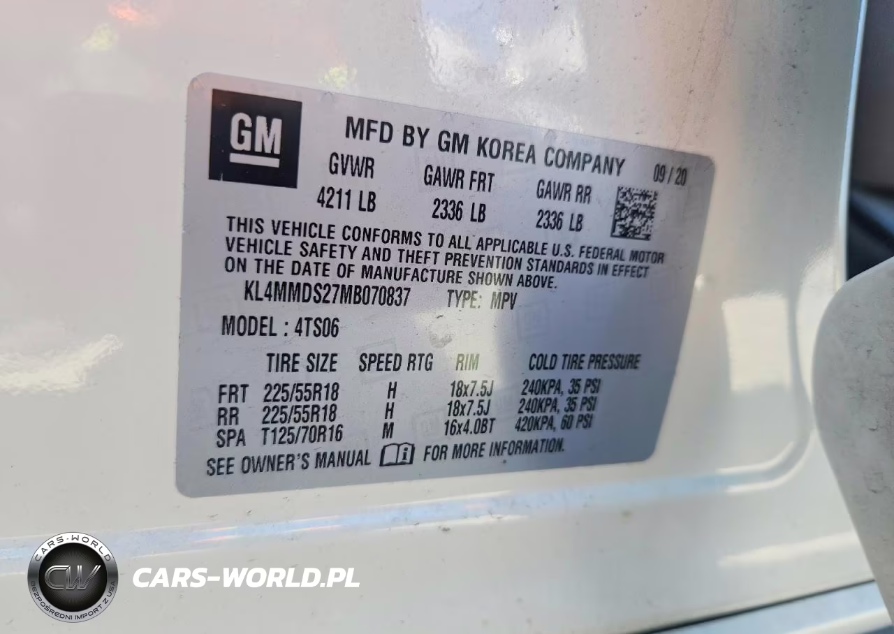 2021 Buick Encore Gx Select VIN:KL4MMDS27MB070837 - 13