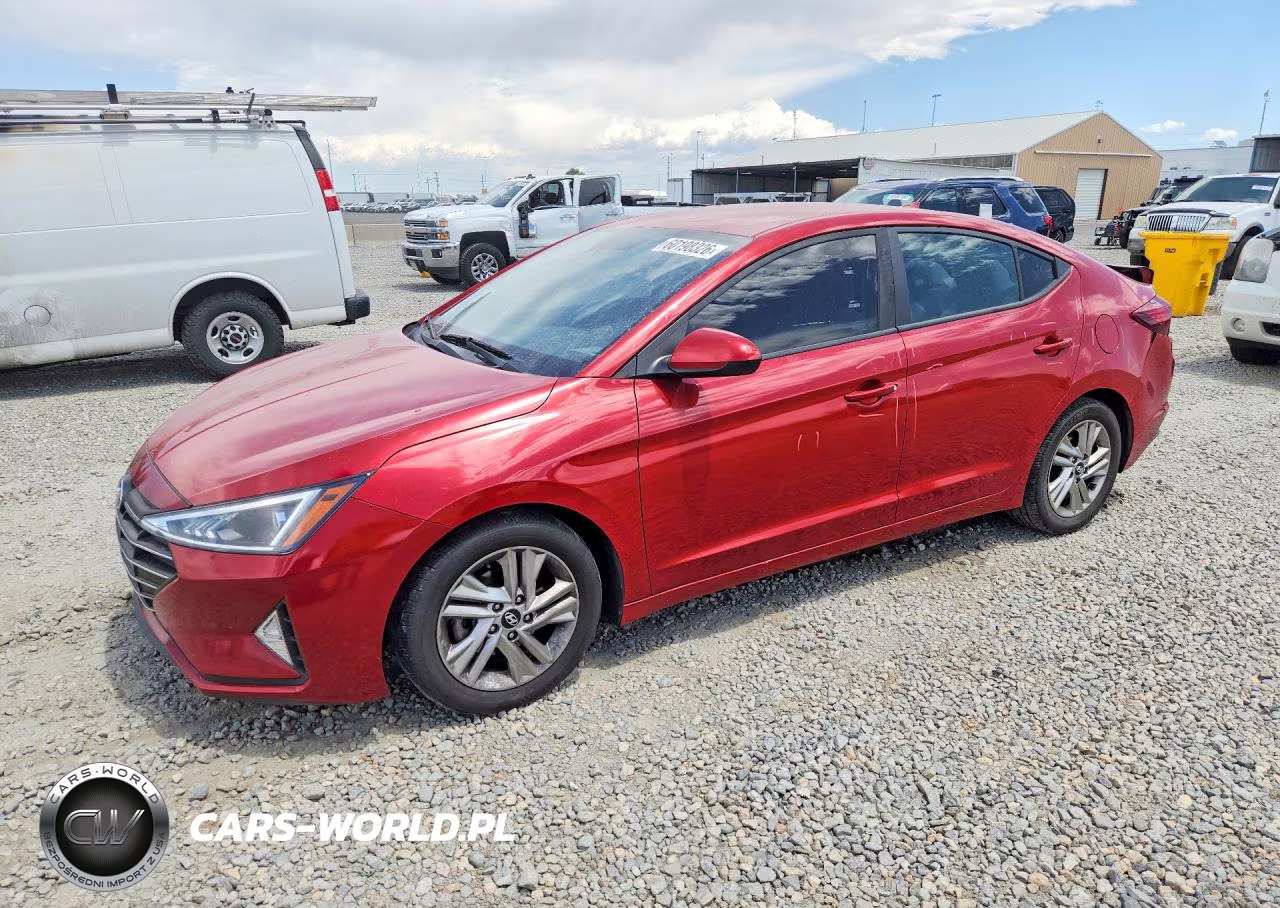 2019 Hyundai Elantra Sel VIN:5NPD84LFXKH413955 - 1