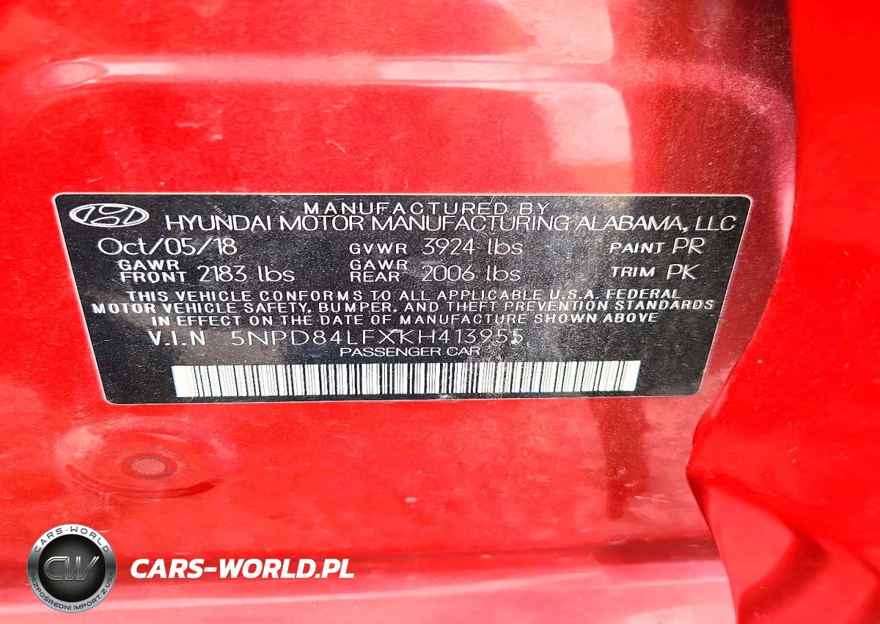 2019 Hyundai Elantra Sel VIN:5NPD84LFXKH413955 - 12