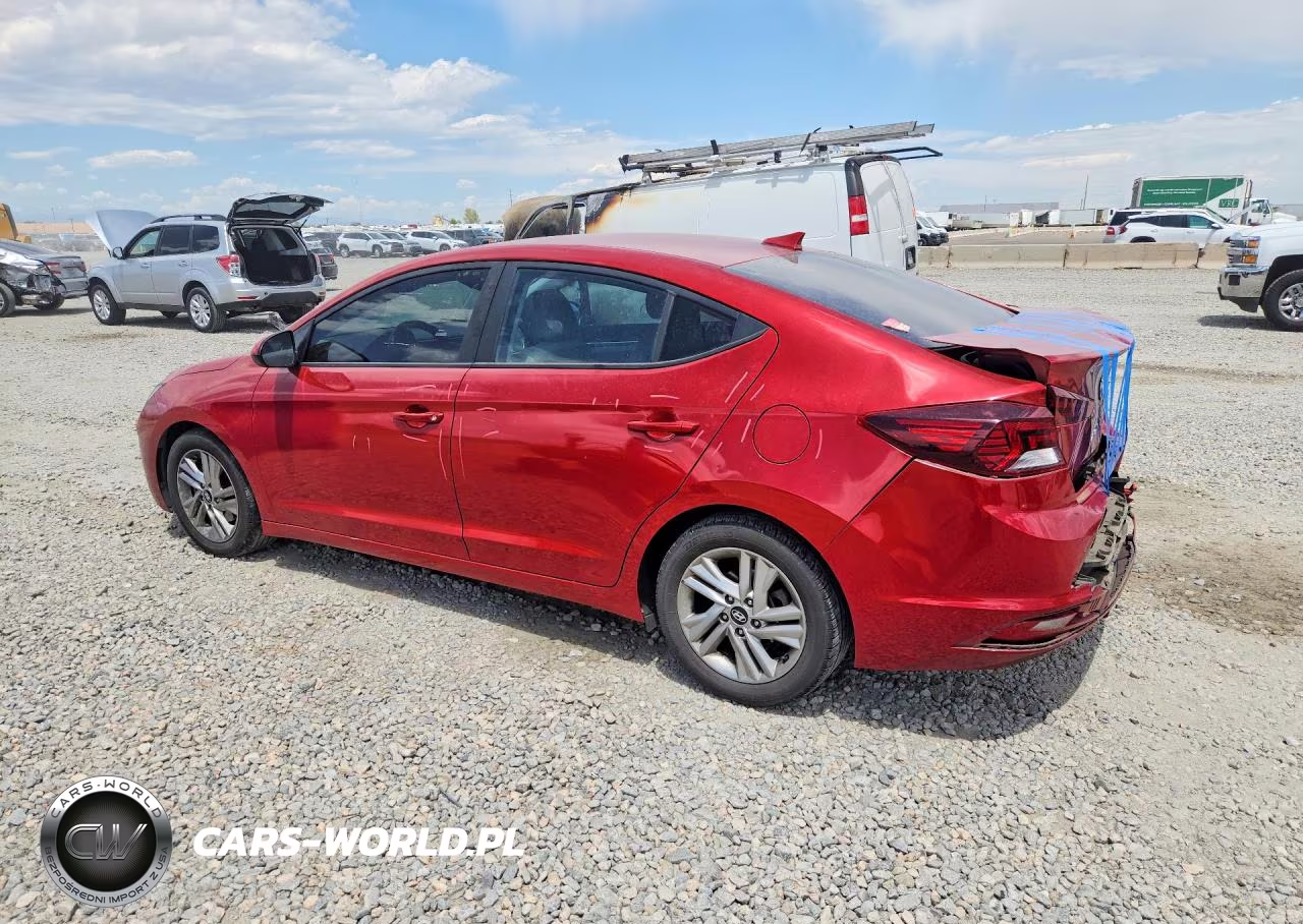 2019 Hyundai Elantra Sel VIN:5NPD84LFXKH413955 - 2