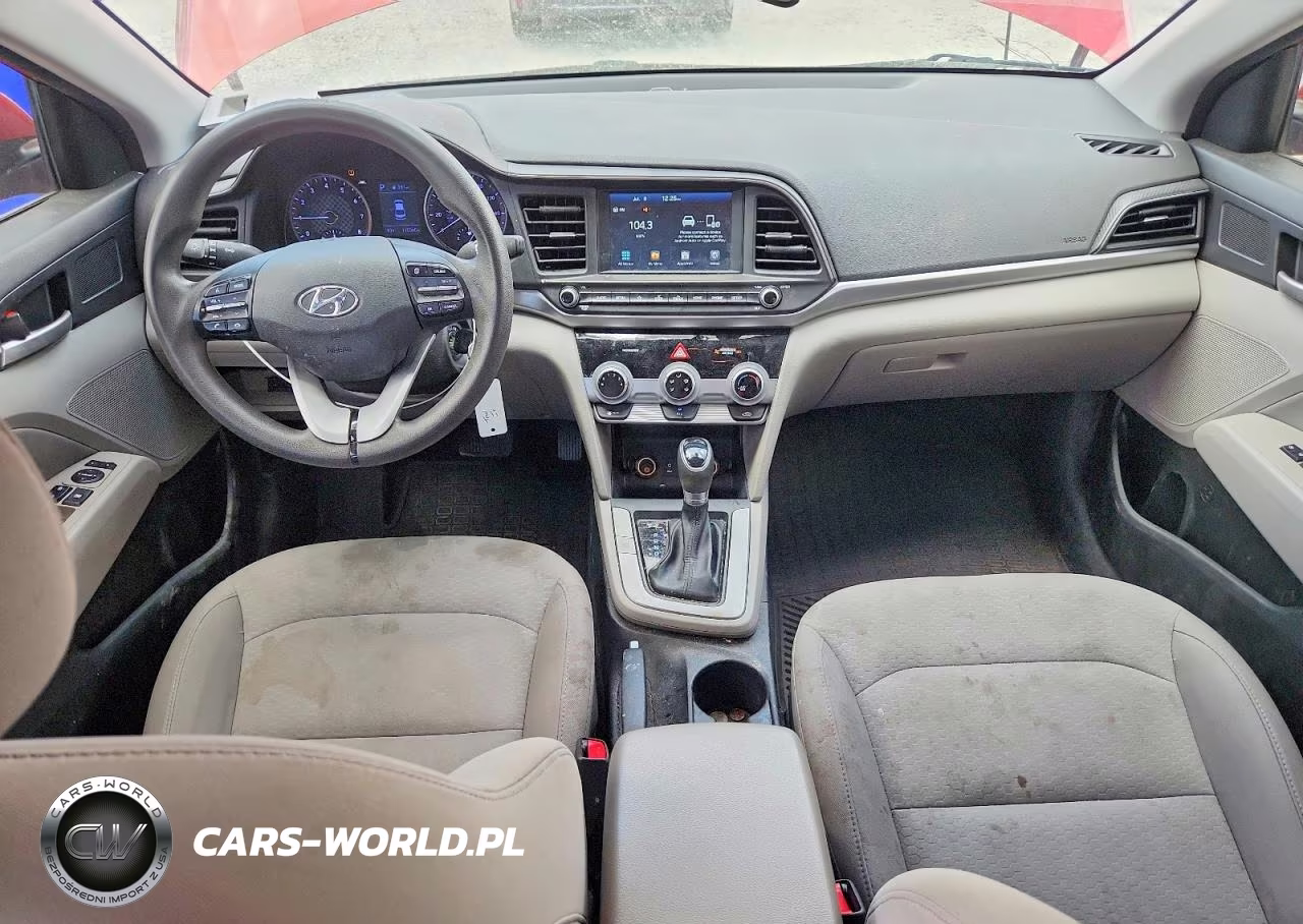 2019 Hyundai Elantra Sel VIN:5NPD84LFXKH413955 - 8