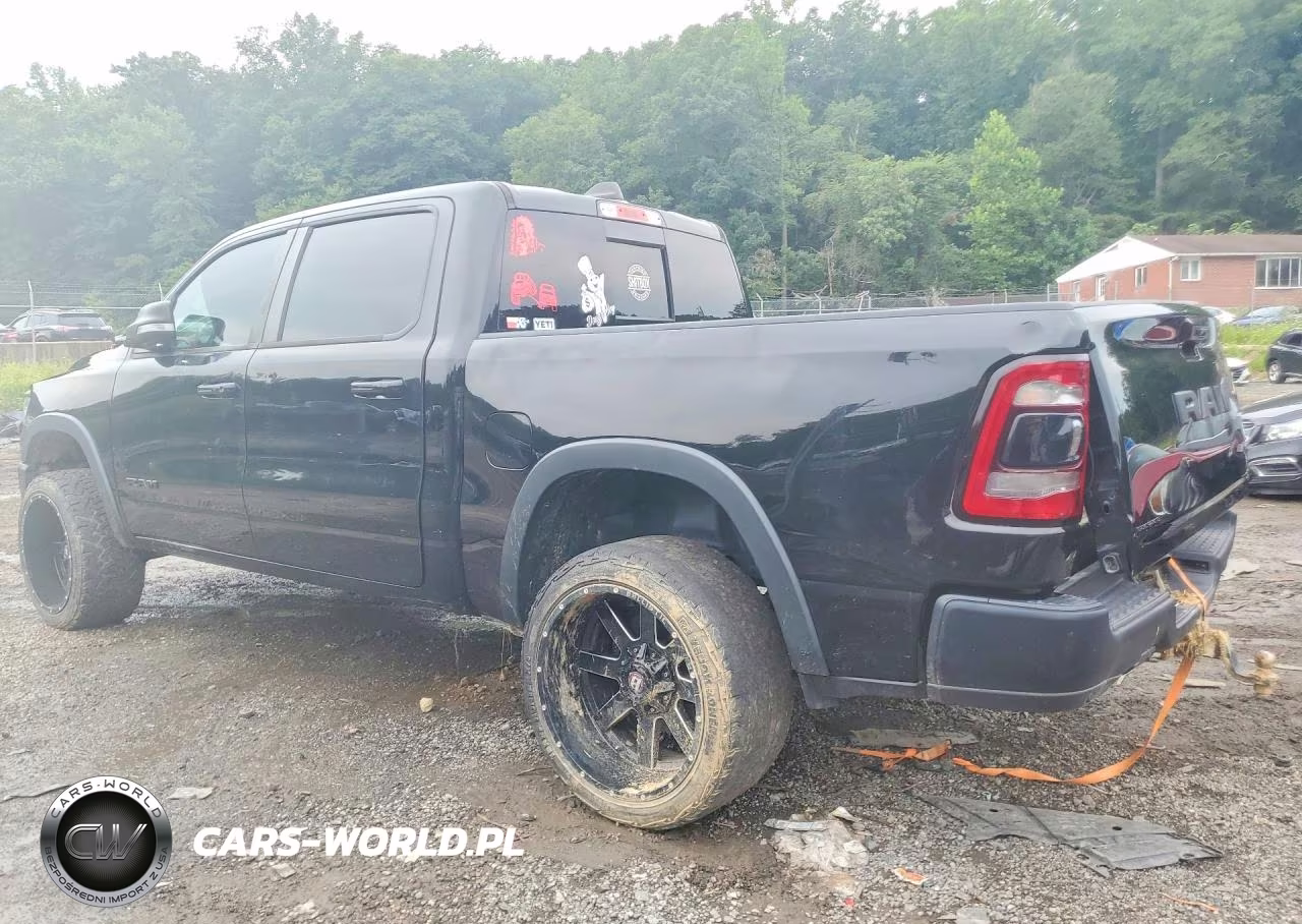 2019 Ram 1500 Rebel VIN:1C6SRFLT5KN648759 - 2