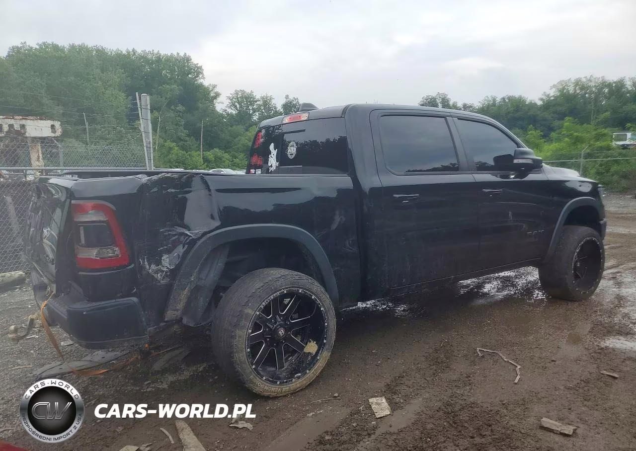 2019 Ram 1500 Rebel VIN:1C6SRFLT5KN648759 - 3