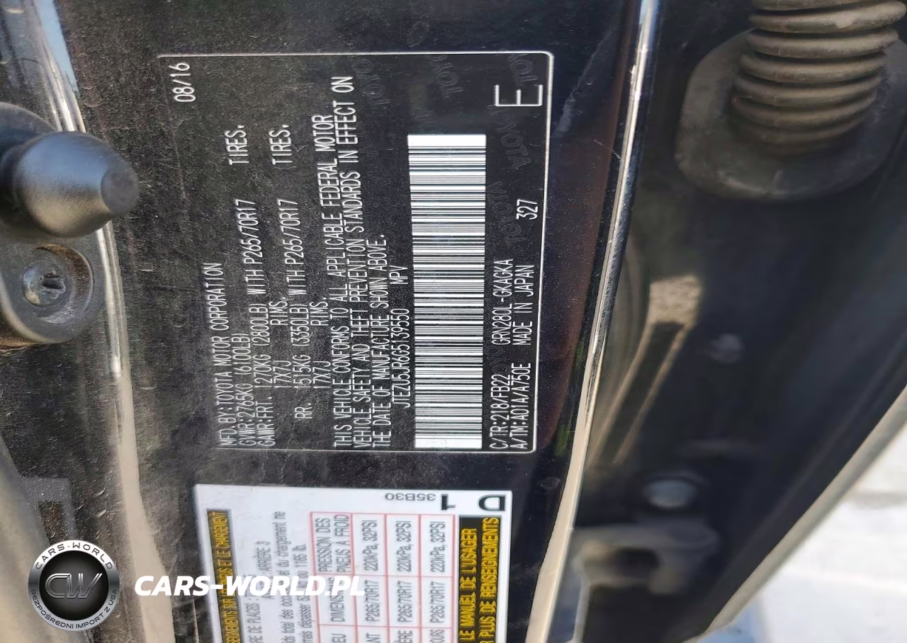 2016 Toyota 4Runner Sr5 VIN:JTEZU5JR6G5139550 - 13