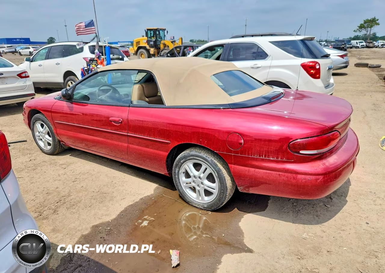 1996 Chrysler Sebring Jxi VIN:3C3EL55H0TT296576 - 2