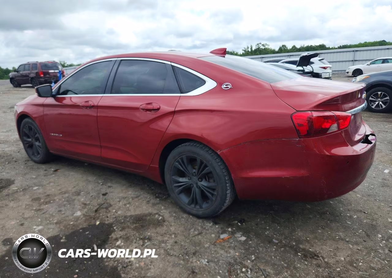 2015 Chevrolet Impala Lt VIN:2G1115SL9F9258501 - 2