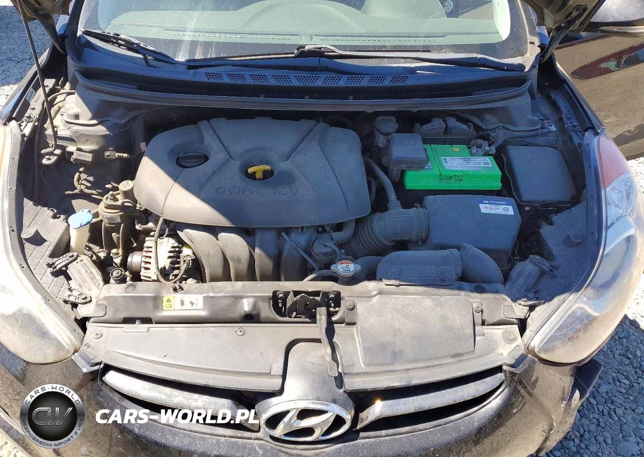 2012 Hyundai Elantra Limited VIN:KMHDH4AE7CU272033 - 11