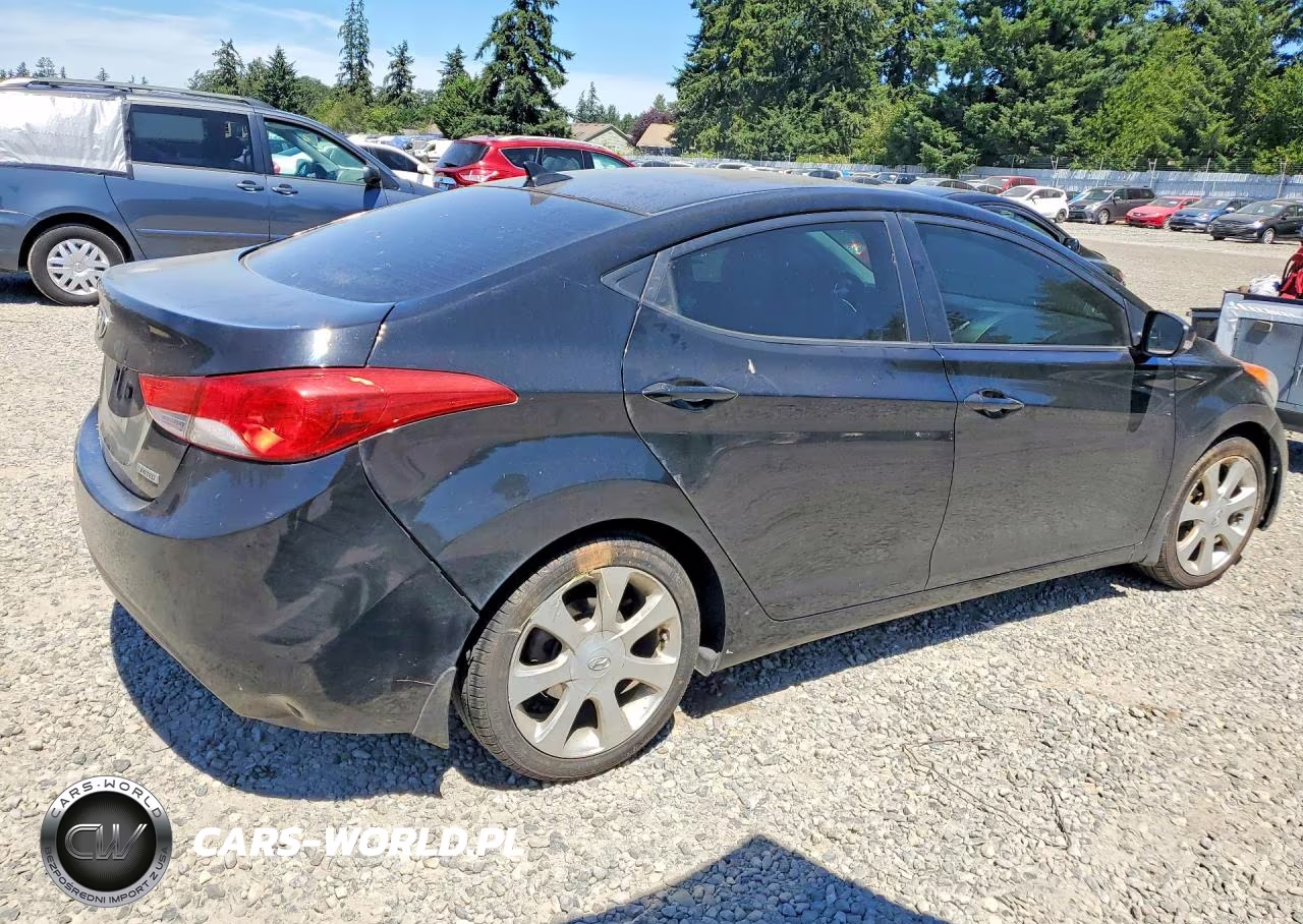 2012 Hyundai Elantra Limited VIN:KMHDH4AE7CU272033 - 3