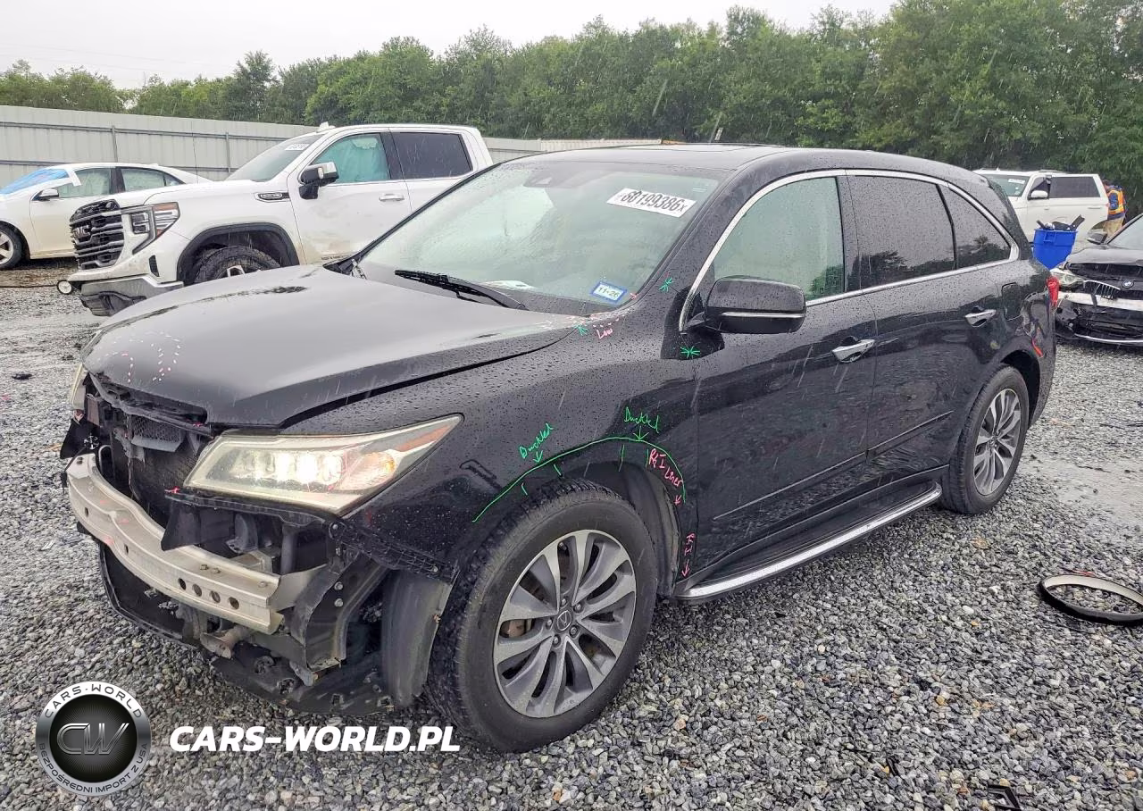 2016 Acura Mdx Technology – zdjęcie 1 z 14
