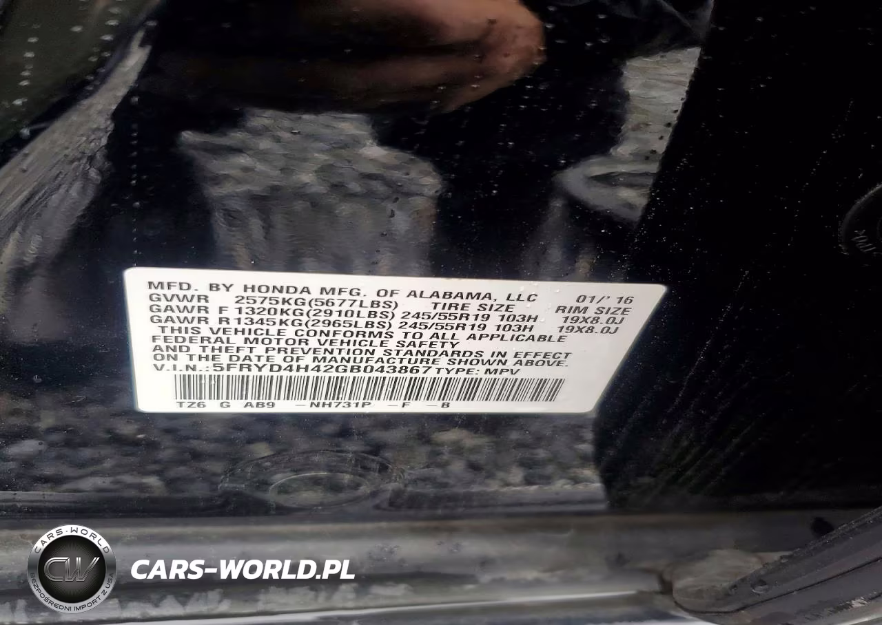 2016 Acura Mdx Technology VIN:5FRYD4H42GB043867 - 14