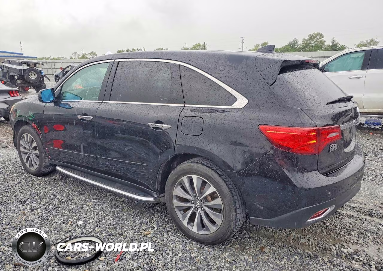 2016 Acura Mdx Technology VIN:5FRYD4H42GB043867 - 2