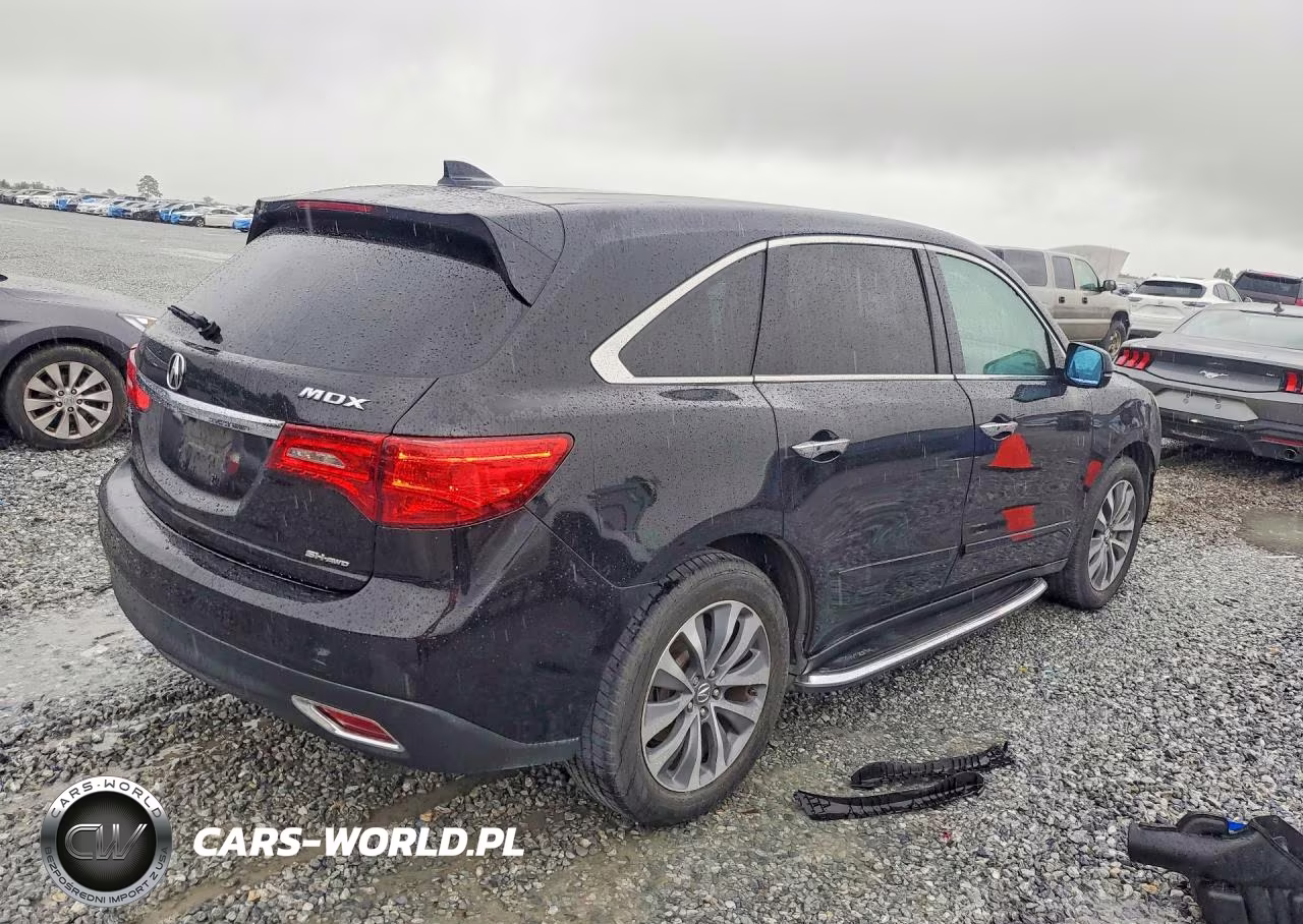 2016 Acura Mdx Technology VIN:5FRYD4H42GB043867 - 3