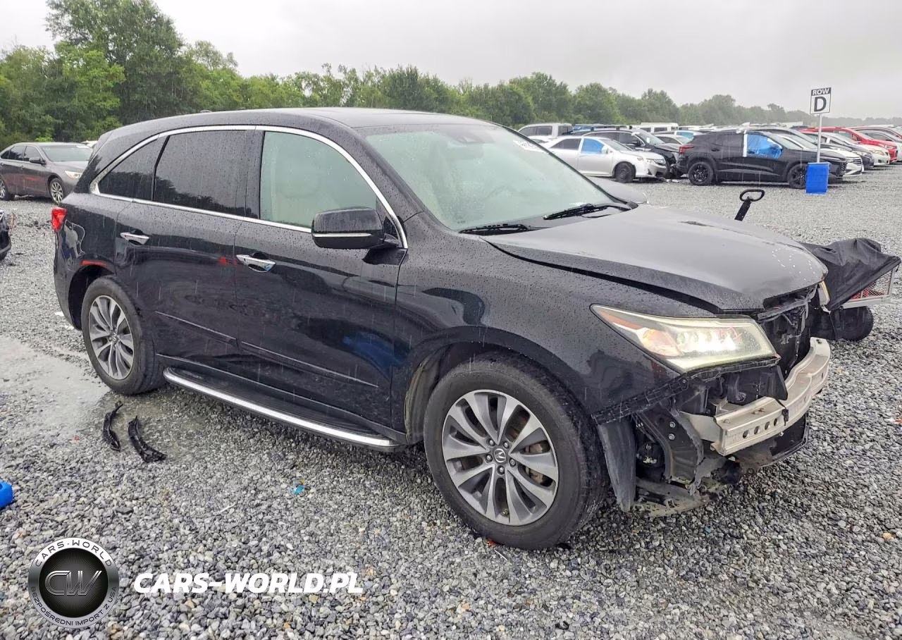 2016 Acura Mdx Technology VIN:5FRYD4H42GB043867 - 4
