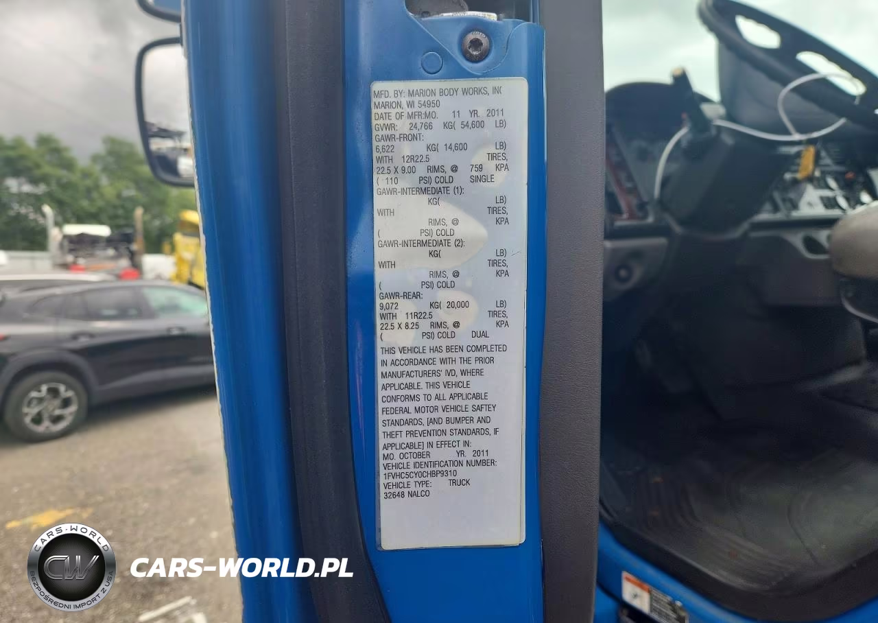 2012 Freightliner Business Class M2 Refrigerated Box Truck VIN:1FVHC5CY0CHBP9310 - 13