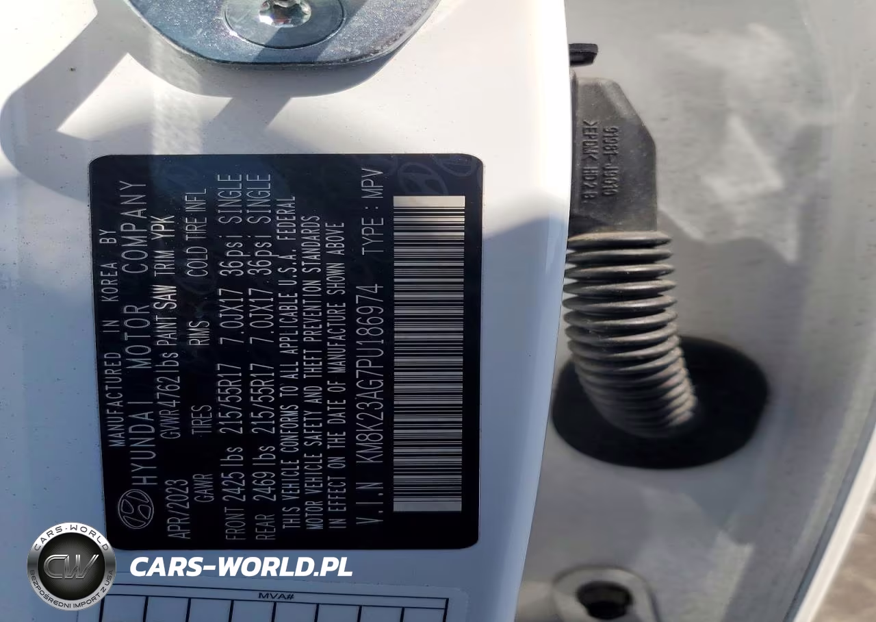 2023 Hyundai Kona Se VIN:KM8K23AG7PU186974 - 13