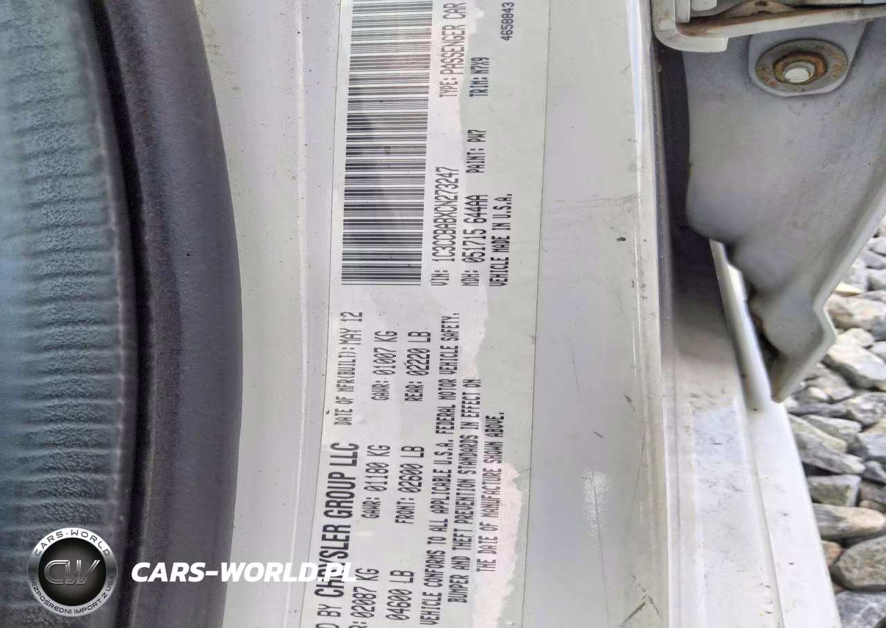 2012 Chrysler 200 Lx VIN:1C3CCBABXCN273247 - 12