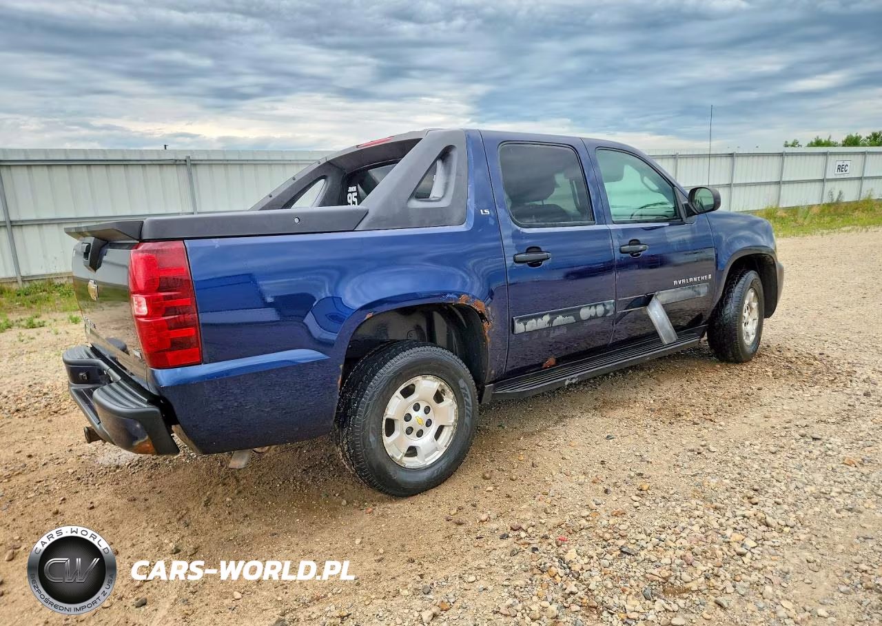 2009 Chevrolet Avalanche C1500 Ls VIN:3GNEC12039G207305 - 3
