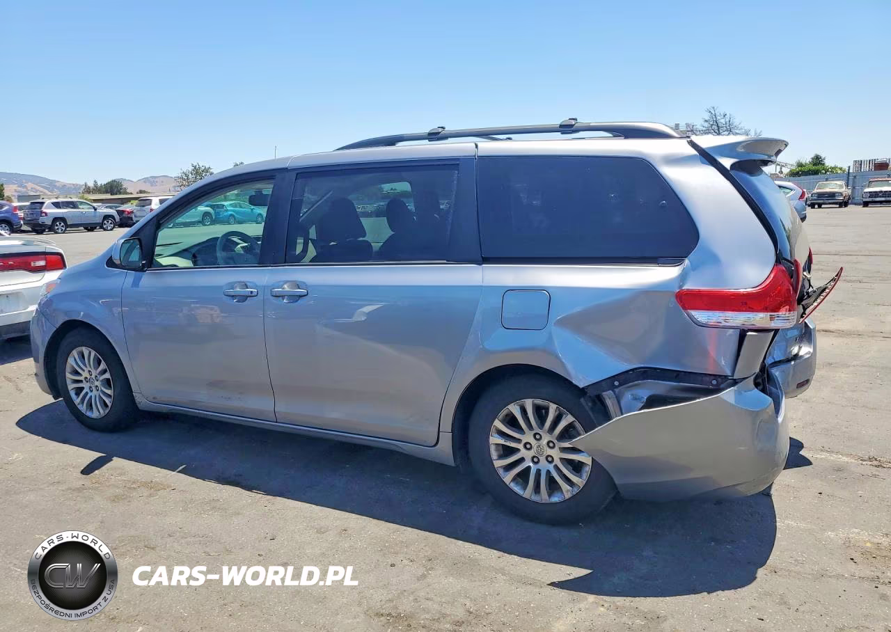 2012 Toyota Sienna Xle 8-Passenger VIN:5TDYK3DC2CS276068 - 2