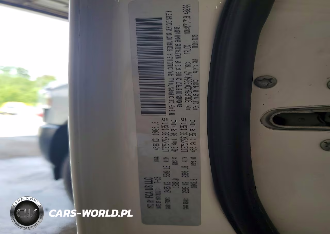 2019 Ram 2500 Tradesman VIN:3C6UR5HJ3KG604147 - 12