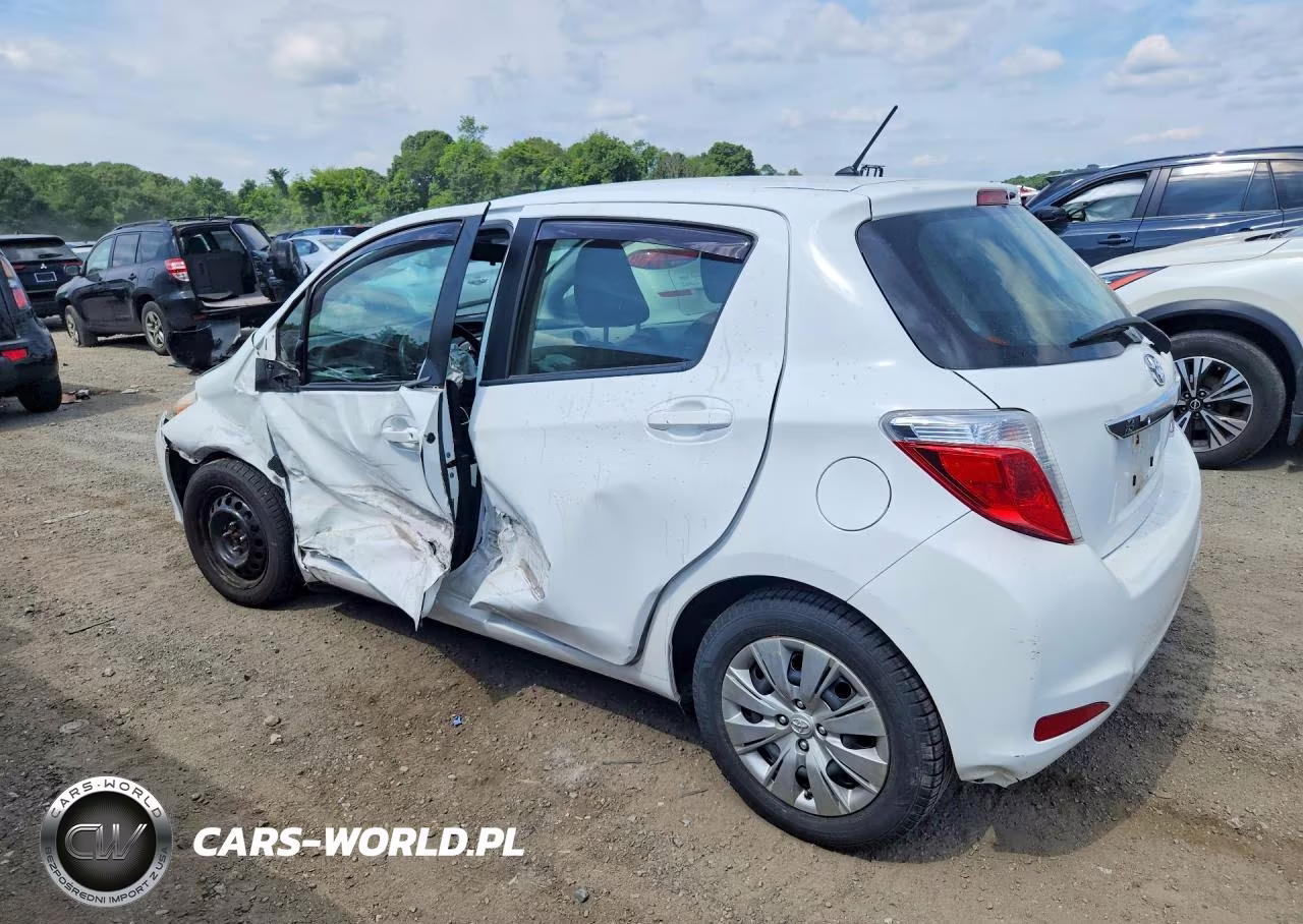 2012 Toyota Yaris 5-Door L VIN:JTDKTUD38CD541161 - 2