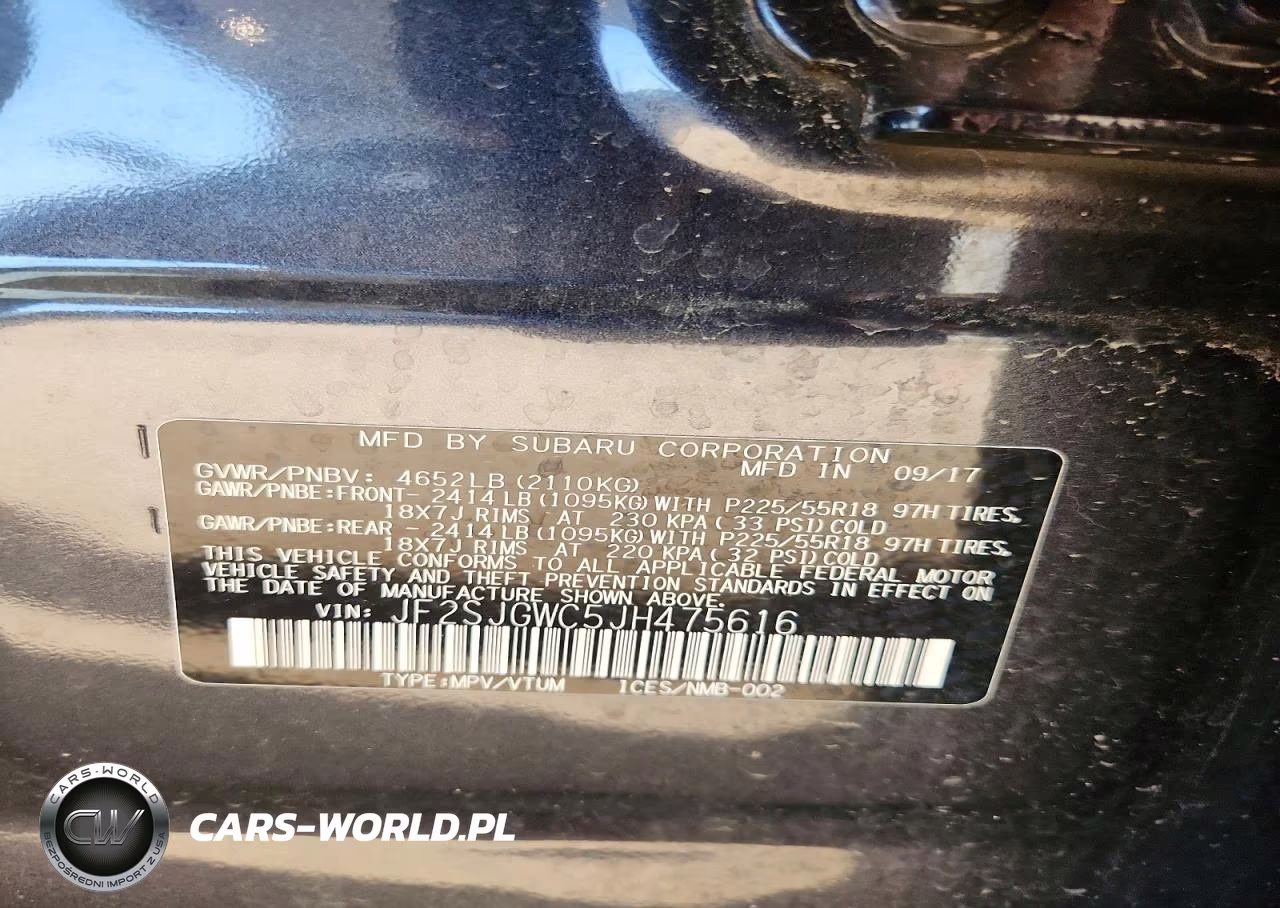 2018 Subaru Forester 2.0Xt Touring VIN:JF2SJGWC5JH475616 - 12