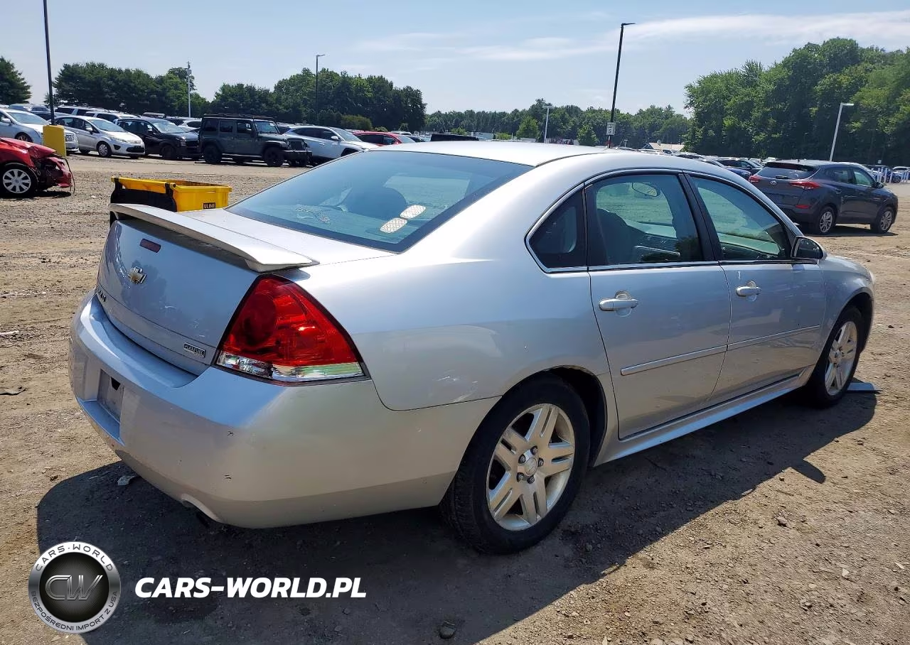 2012 Chevrolet Impala Lt VIN:2G1WG5E3XC1249803 - 3