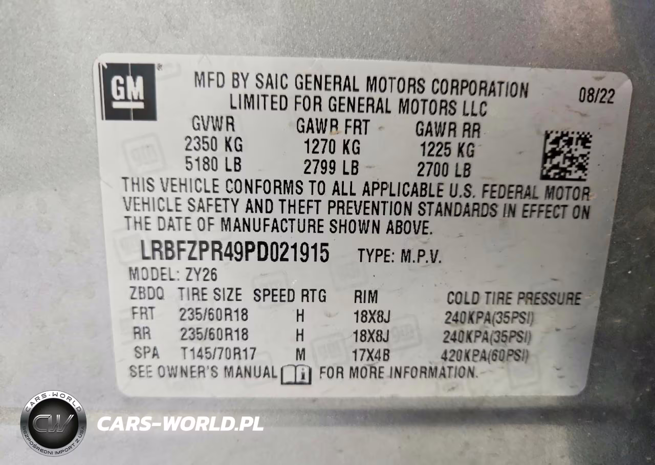 2023 Buick Envision Essence VIN:LRBFZPR49PD021915 - 13