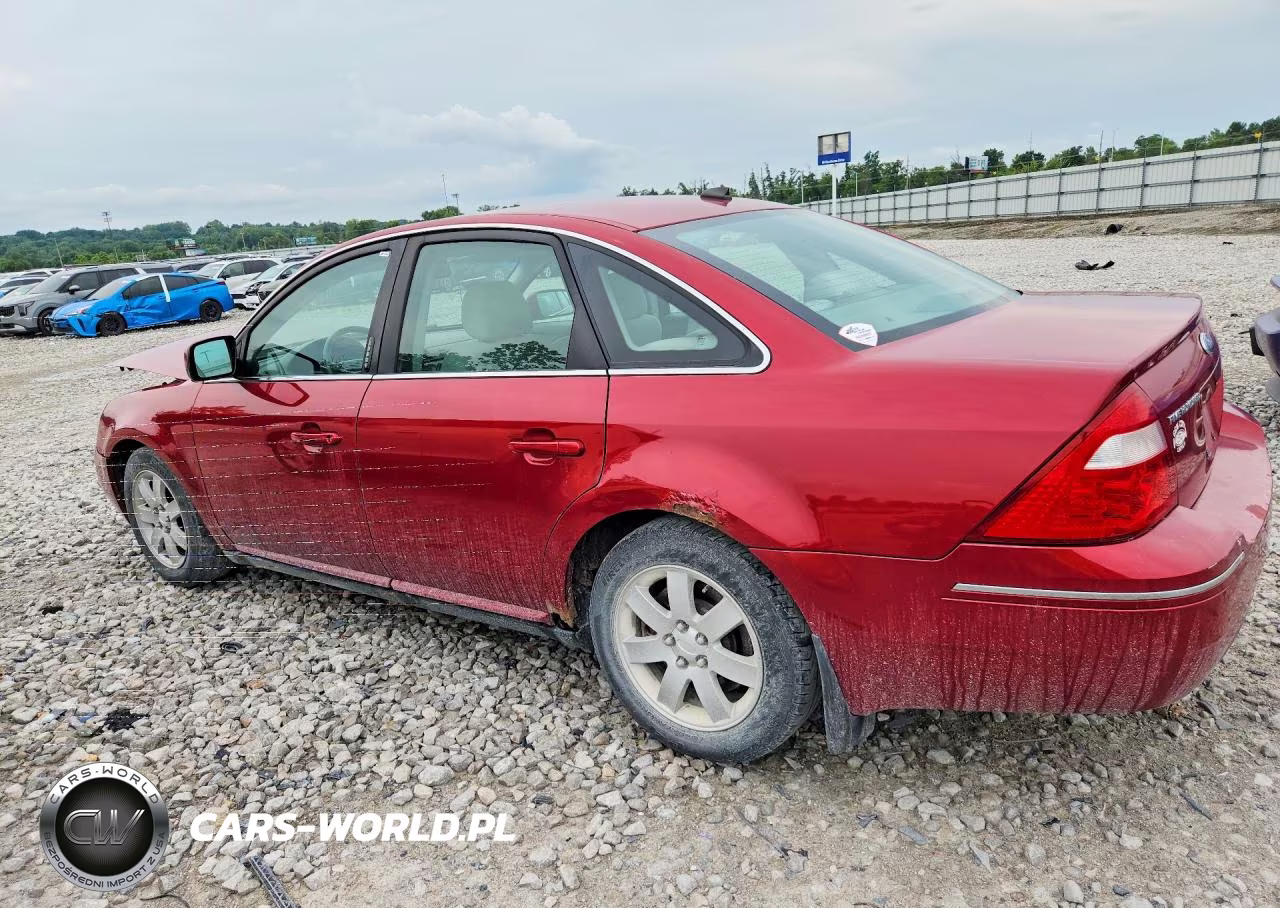 2007 Ford Five Hundred Sel VIN:1FAHP24107G149979 - 2