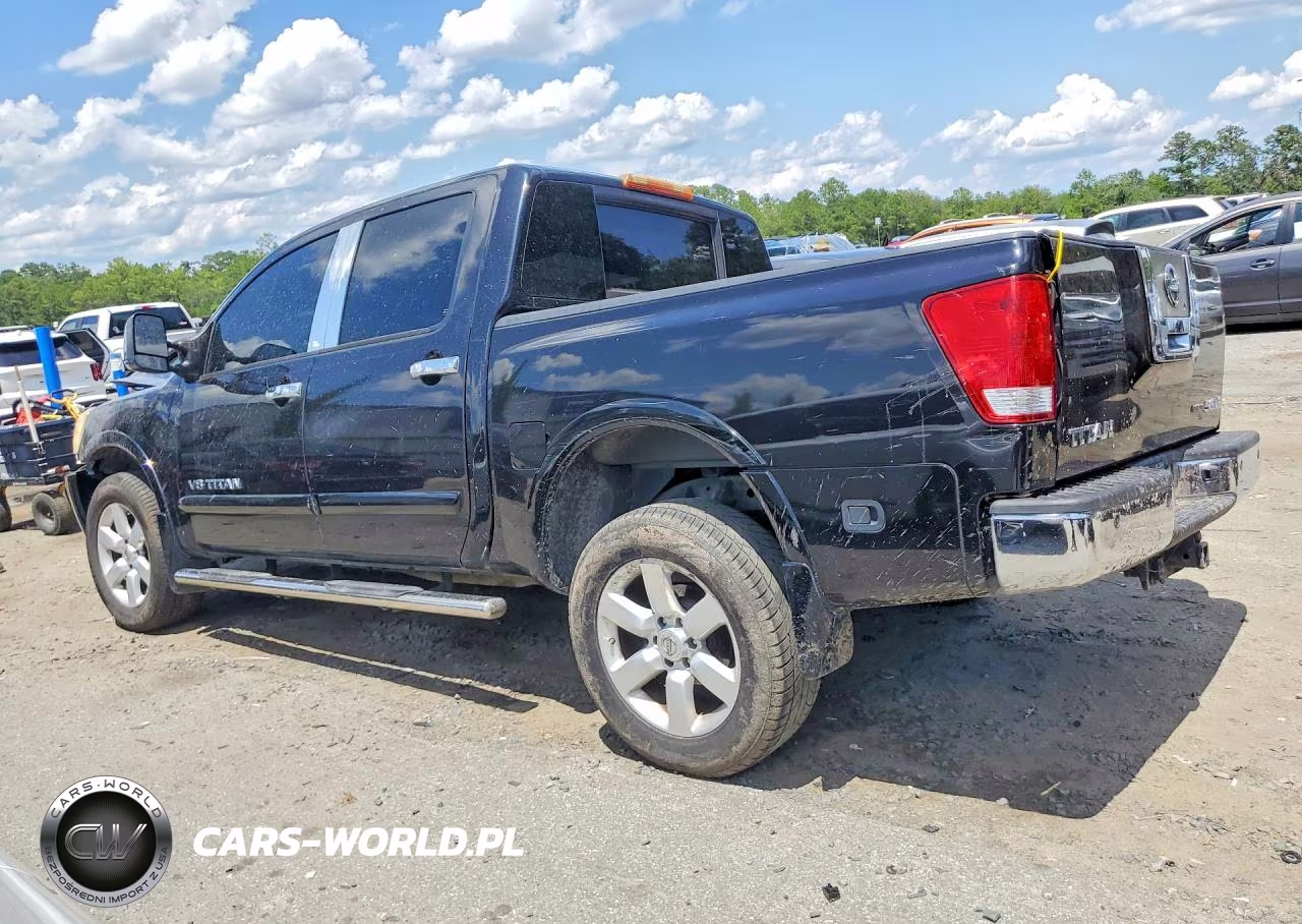 2009 Nissan Titan Xe Ffv VIN:1N6BA07D49N317601 - 2