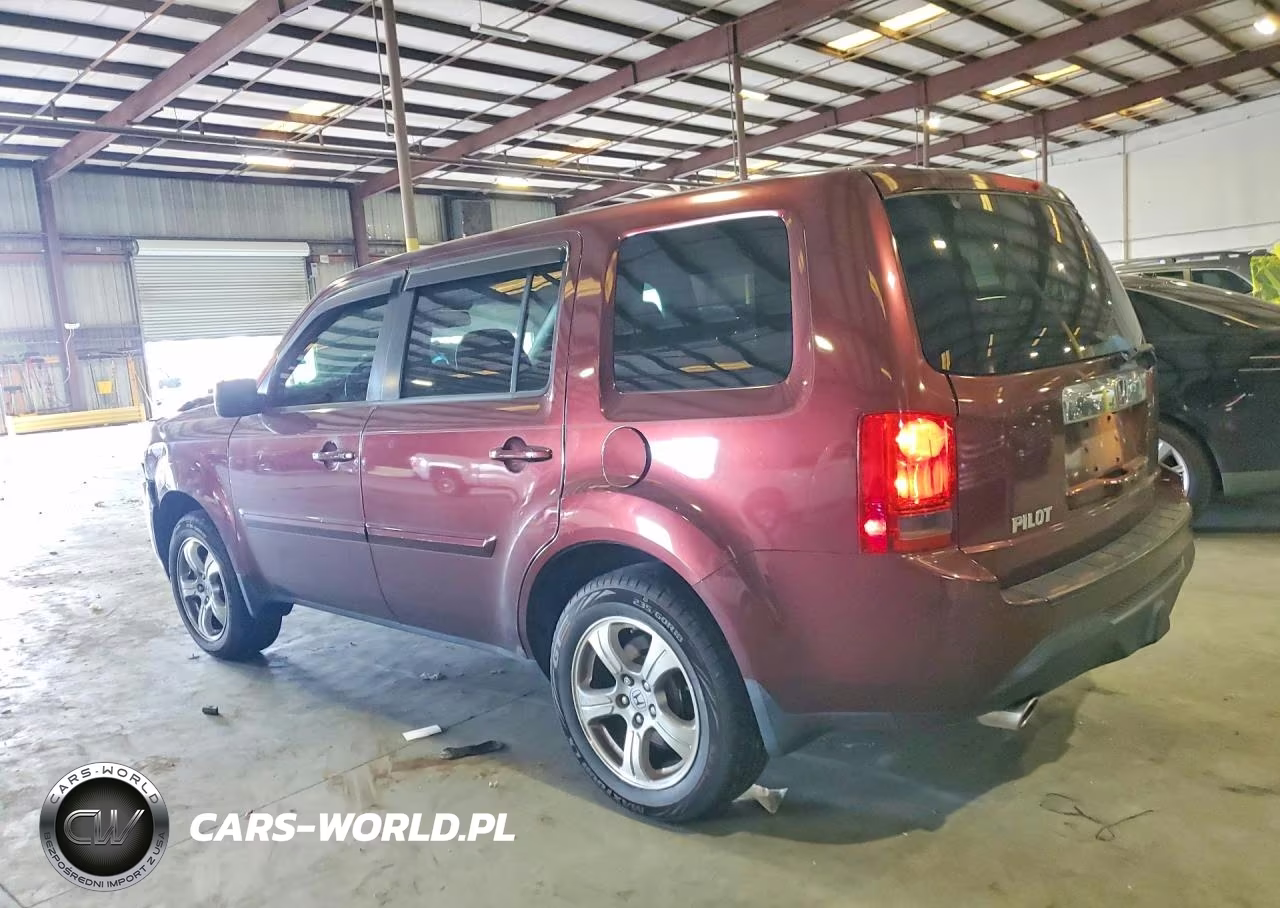 2013 Honda Pilot Exl VIN:5FNYF3H57DB004928 - 2