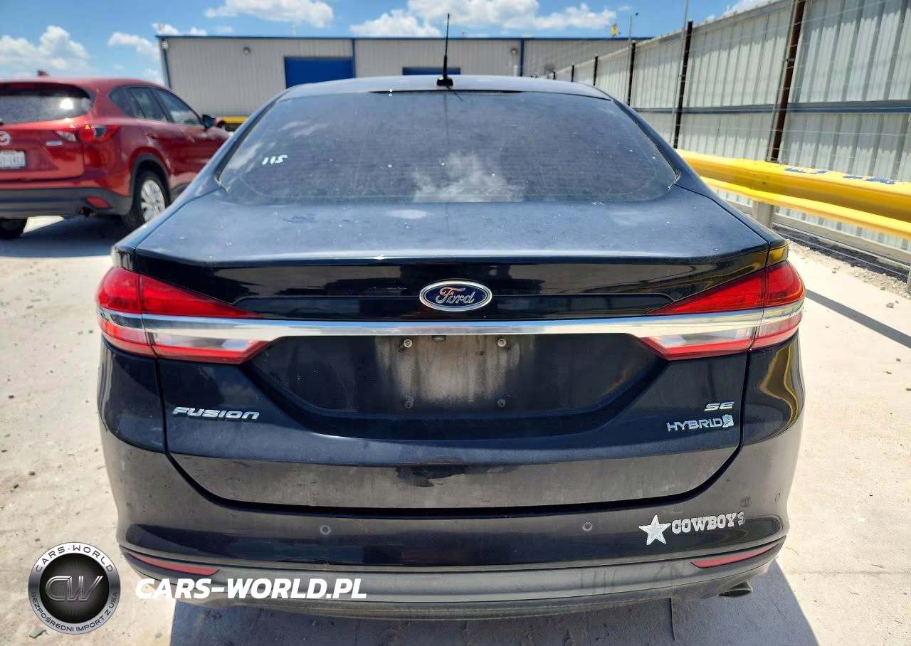 2018 Ford Fusion Se Hybrid VIN:3FA6P0LU0JR260037 - 6