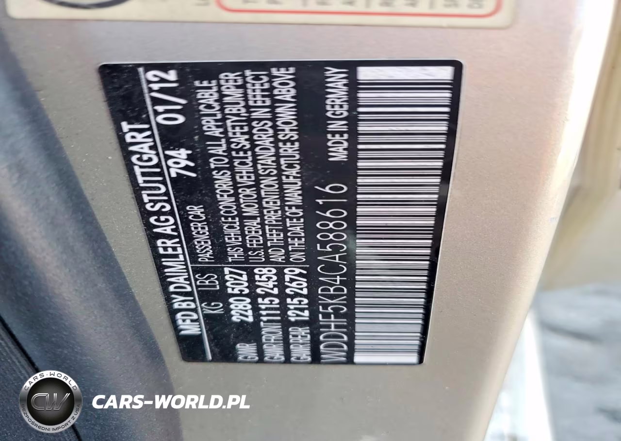 2012 Mercedes-Benz E 350 VIN:WDDHF5KB4CA588616 - 12