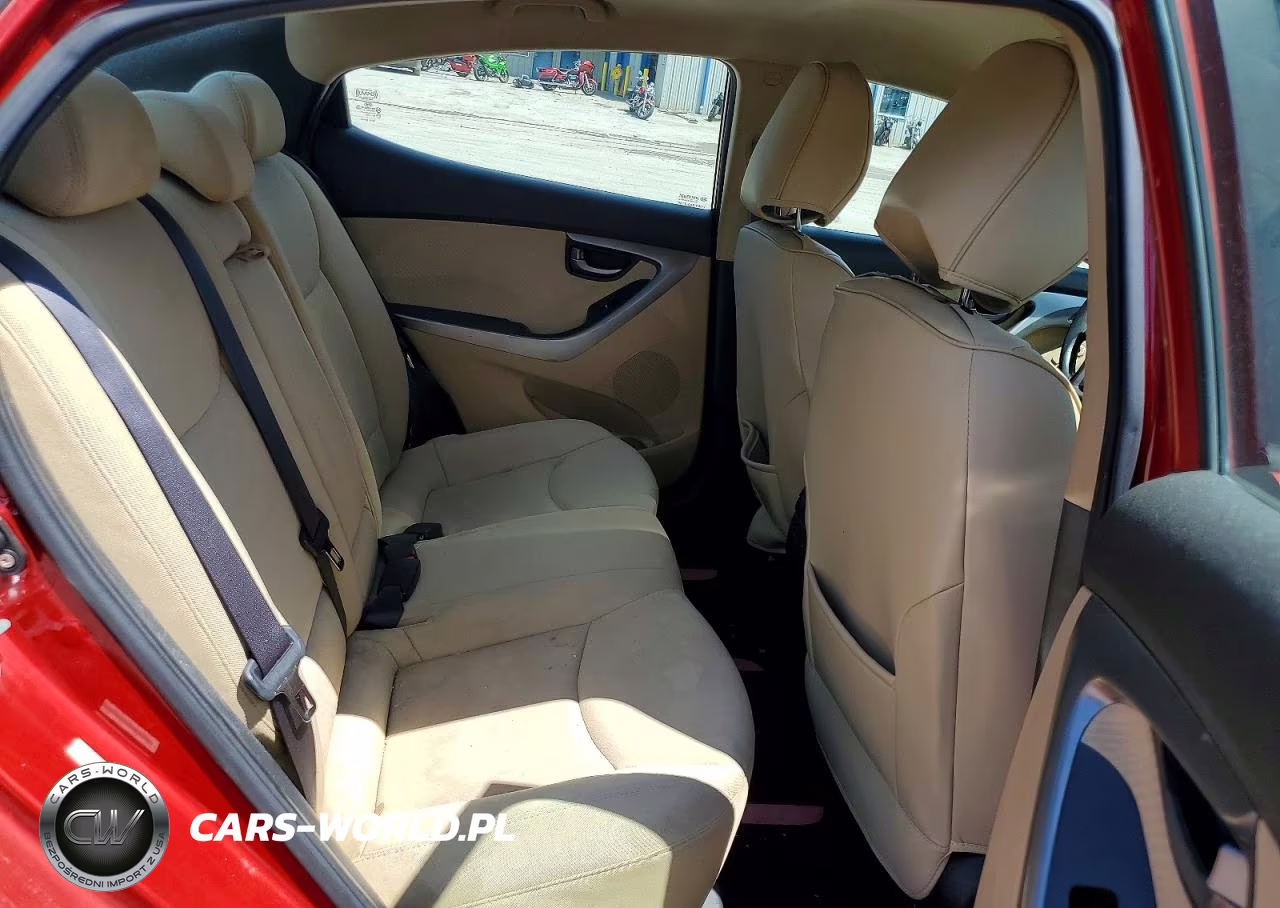 2013 Hyundai Elantra Gls VIN:KMHDH4AE5DU534178 - 10