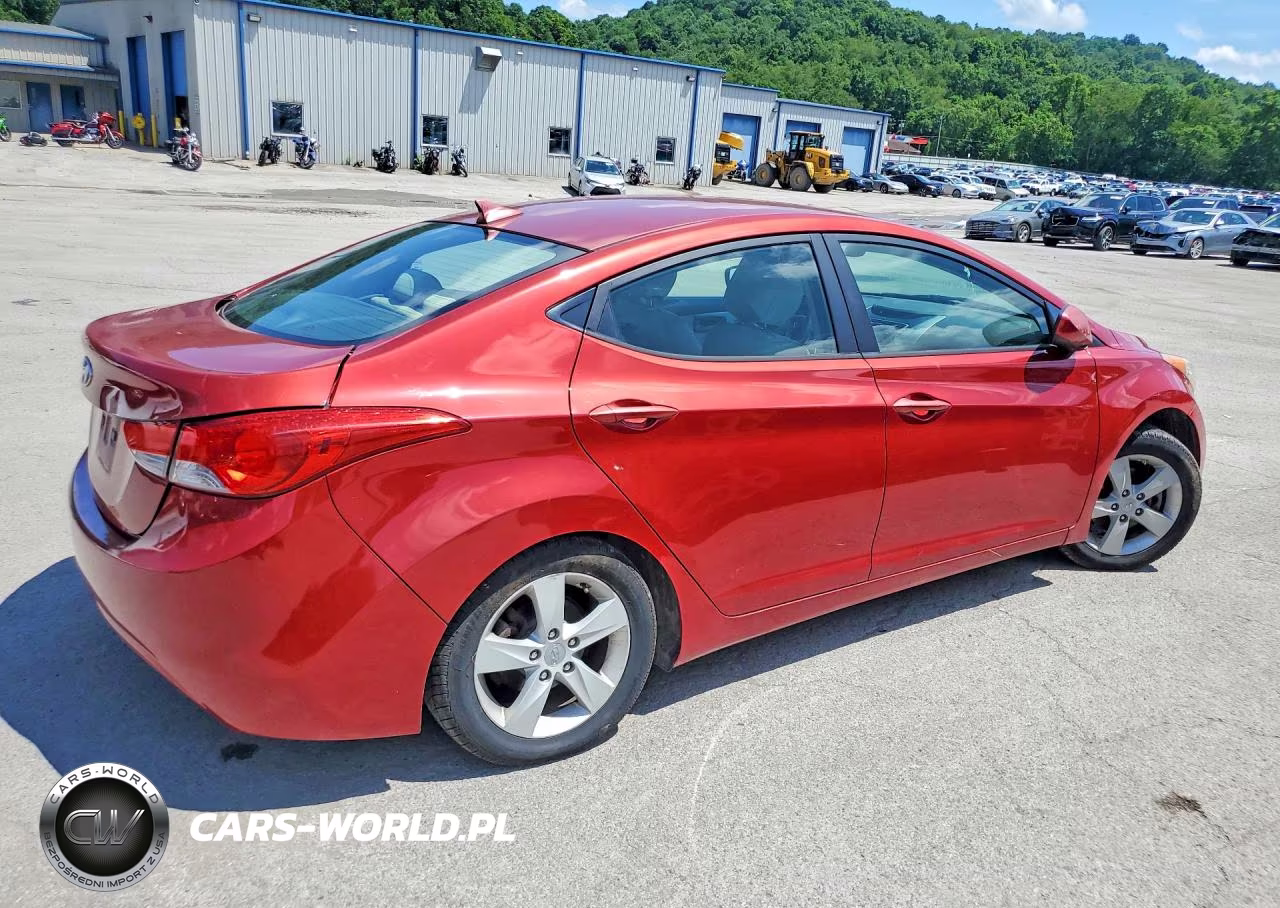 2013 Hyundai Elantra Gls VIN:KMHDH4AE5DU534178 - 3