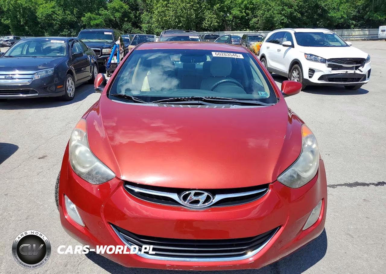 2013 Hyundai Elantra Gls VIN:KMHDH4AE5DU534178 - 5