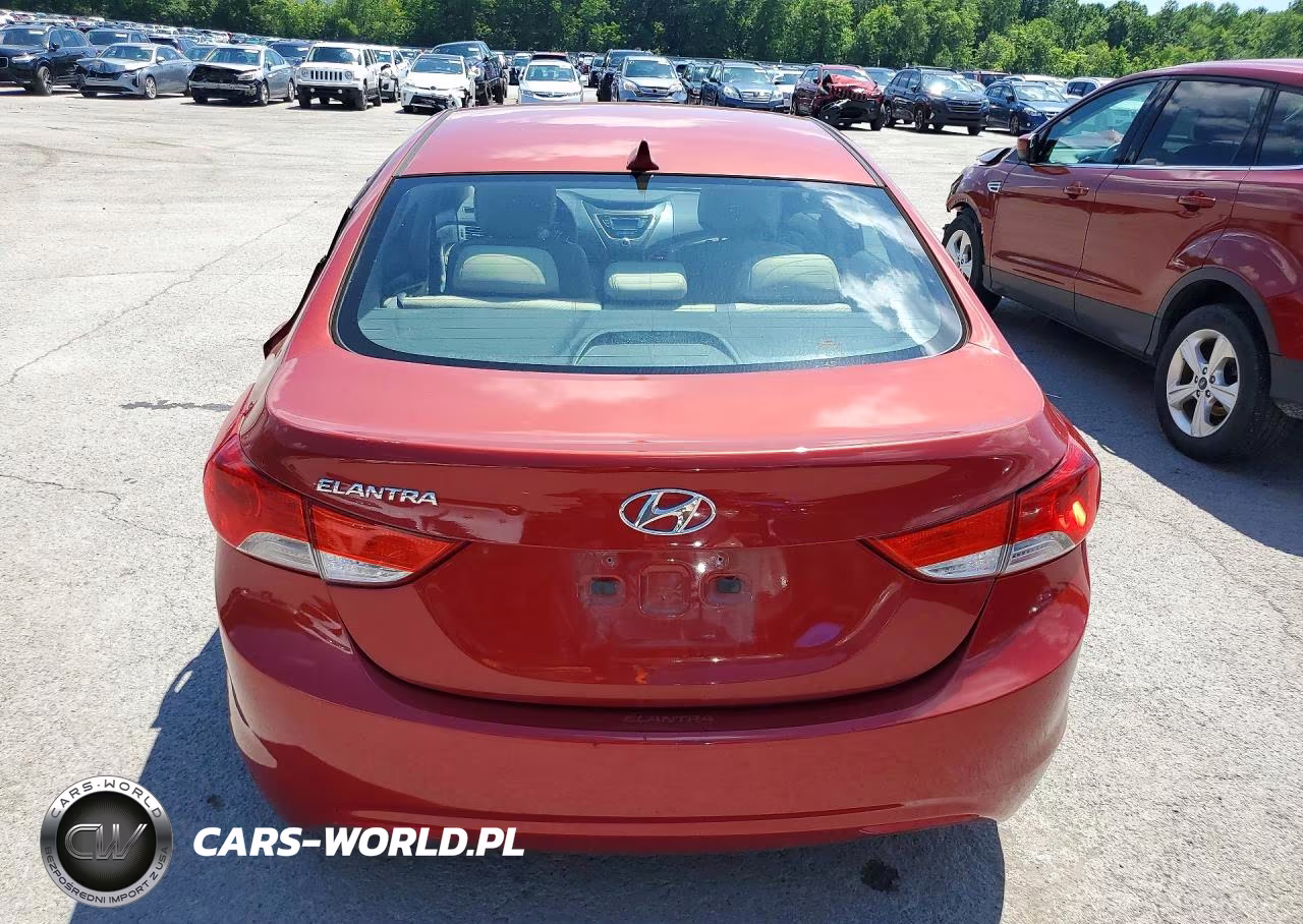 2013 Hyundai Elantra Gls VIN:KMHDH4AE5DU534178 - 6