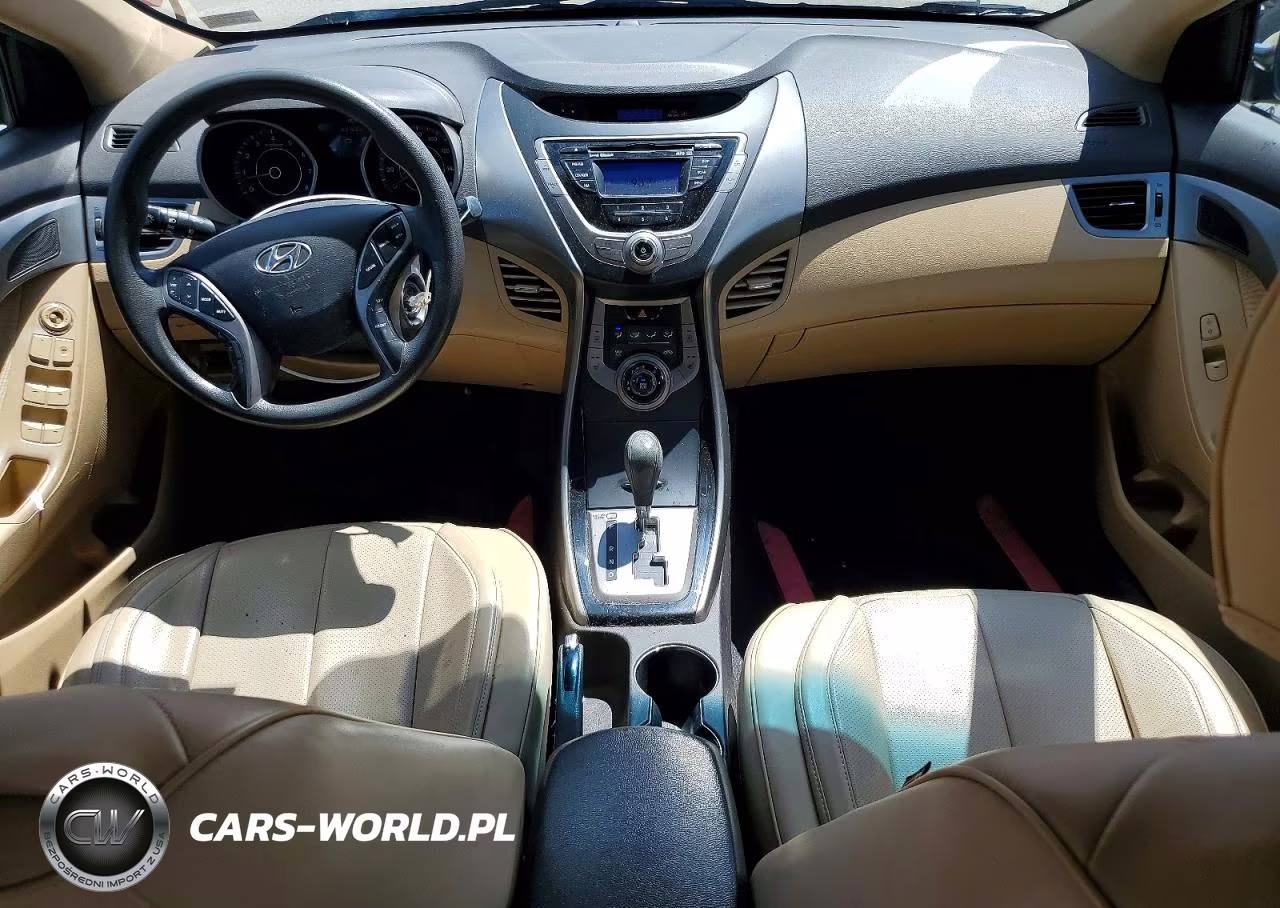 2013 Hyundai Elantra Gls VIN:KMHDH4AE5DU534178 - 8