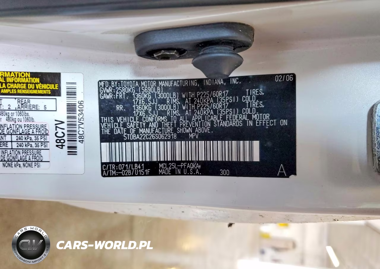 2006 Toyota Sienna Xle Limited 7 Passenger VIN:5TDBA22C26S062918 - 13