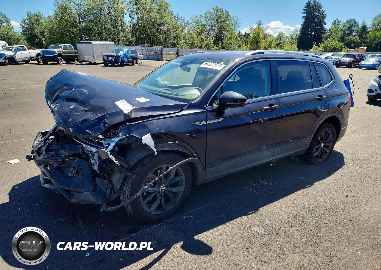 2022 Volkswagen Tiguan Se VIN:3VV3B7AX2NM094951 - 1
