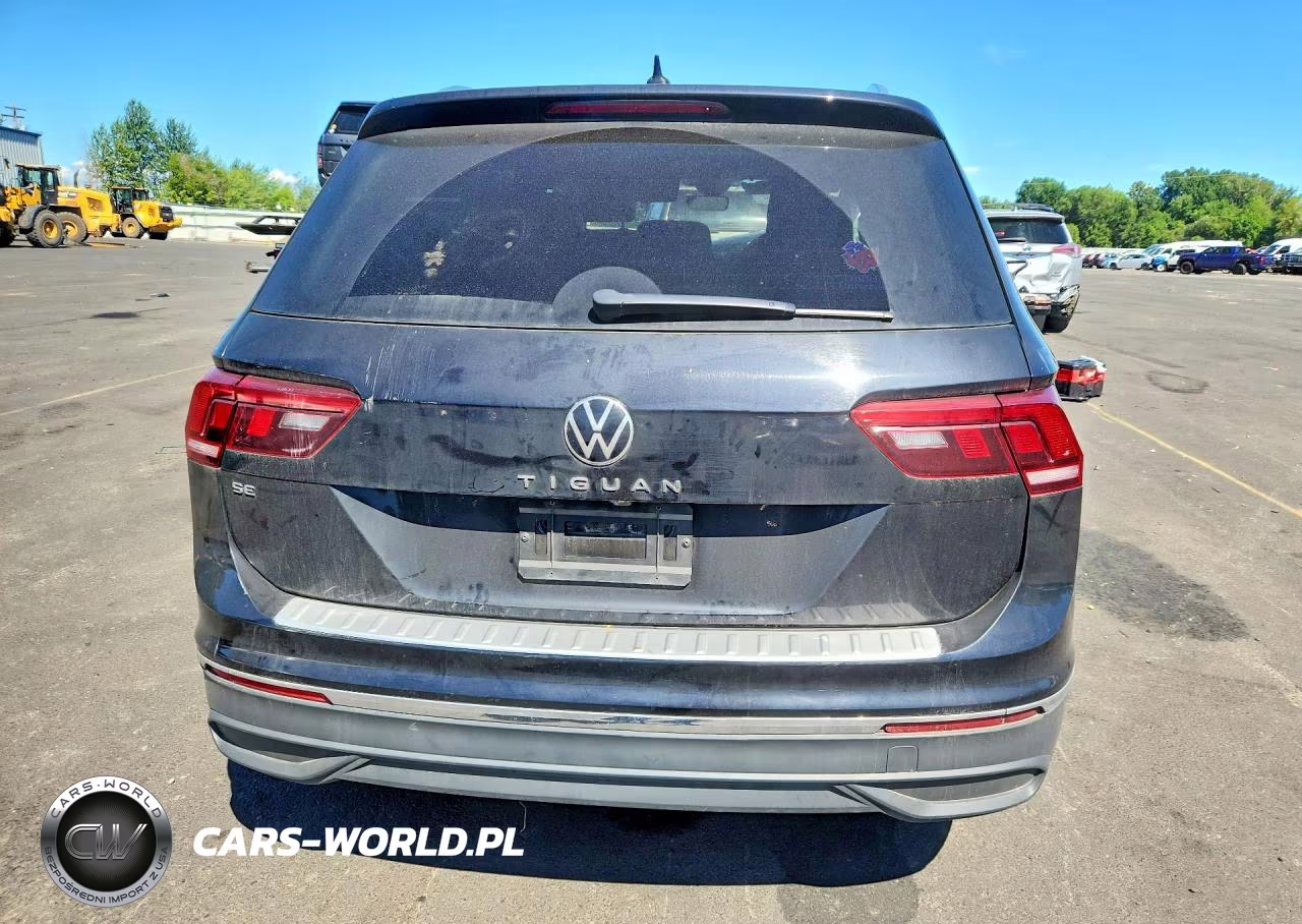 2022 Volkswagen Tiguan Se VIN:3VV3B7AX2NM094951 - 6