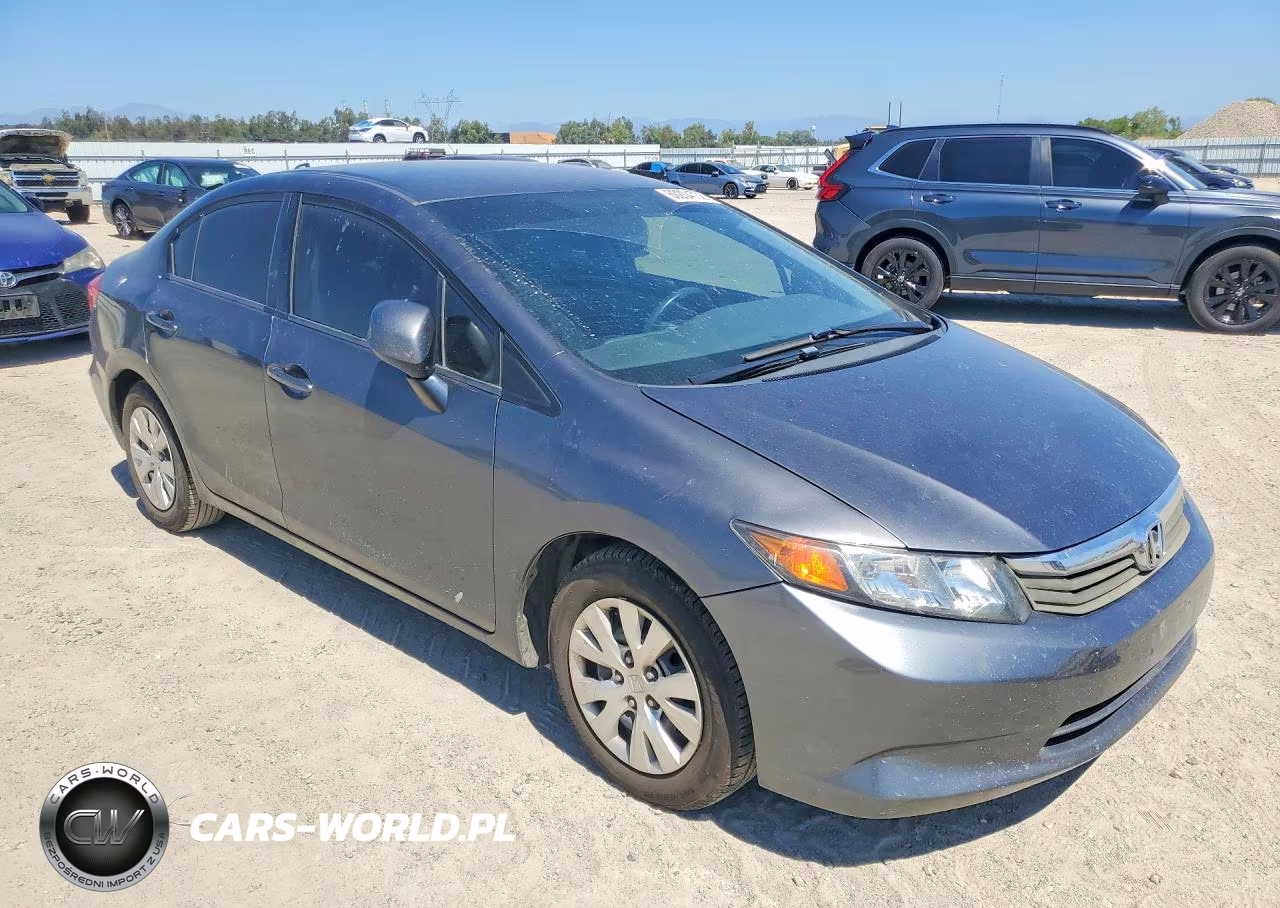 2012 Honda Civic VIN:2HGFB2F57CH603242 - 4