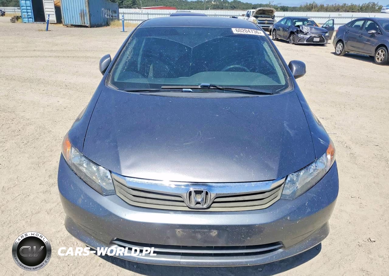 2012 Honda Civic VIN:2HGFB2F57CH603242 - 5
