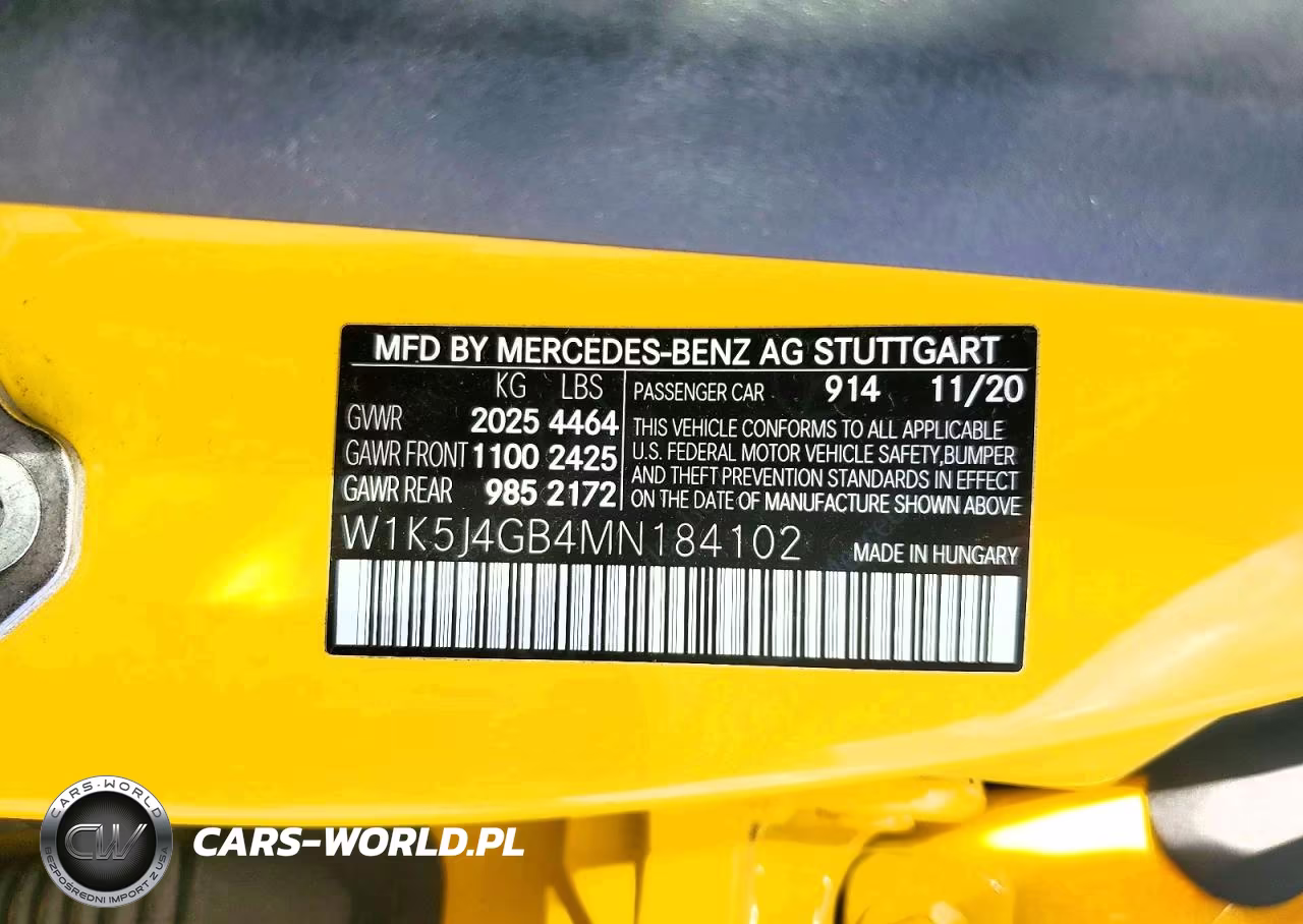 2021 Mercedes-Benz Cla 250 VIN:W1K5J4GB4MN184102 - 12