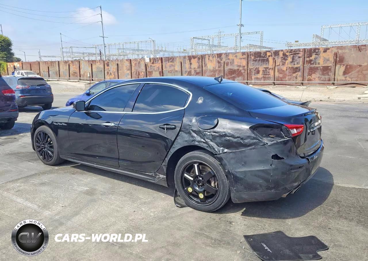 2016 Maserati Ghibli S VIN:ZAM57RSA7G1187524 - 2