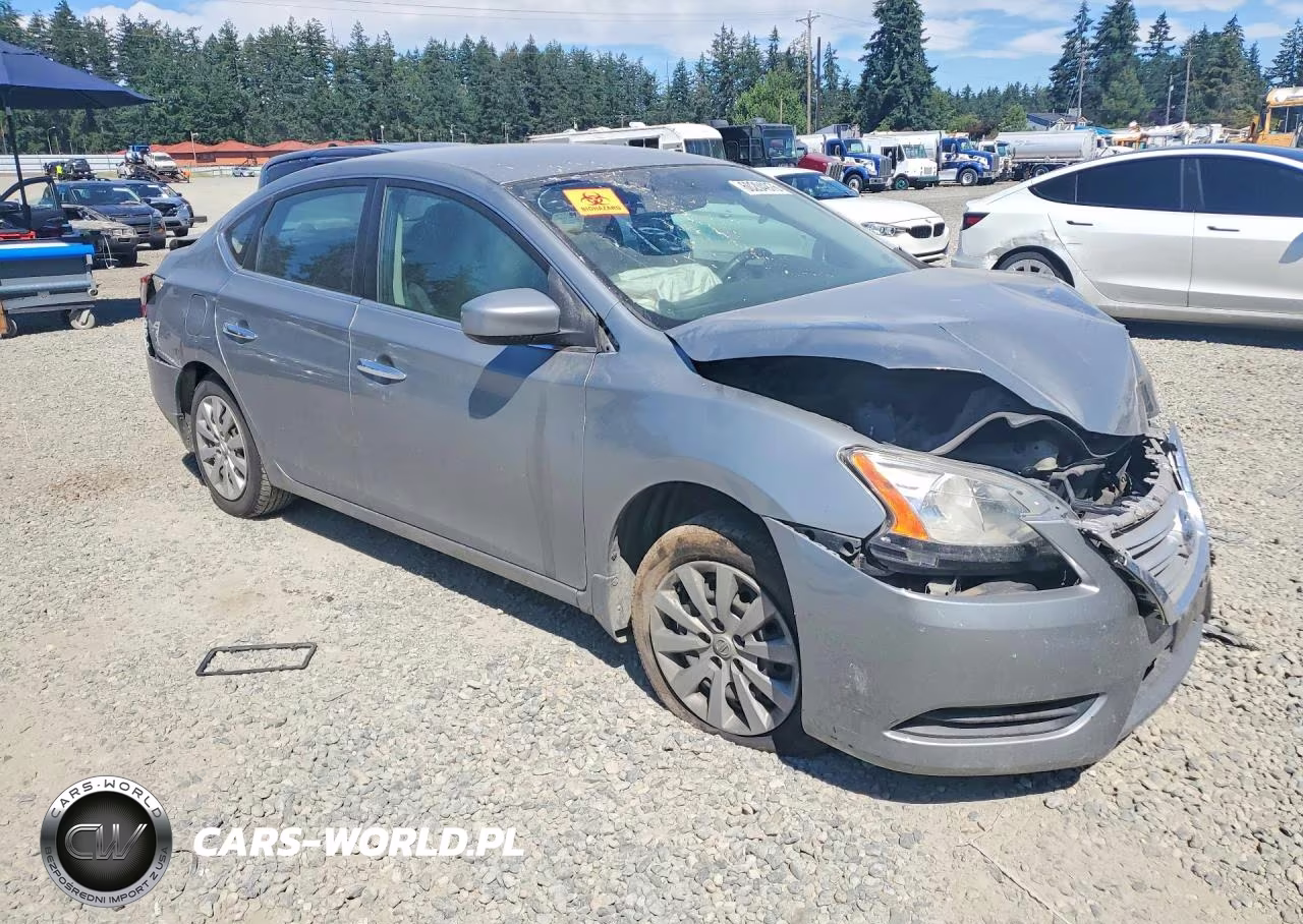 2014 Nissan Sentra Sv VIN:3N1AB7AP2EL686431 - 4