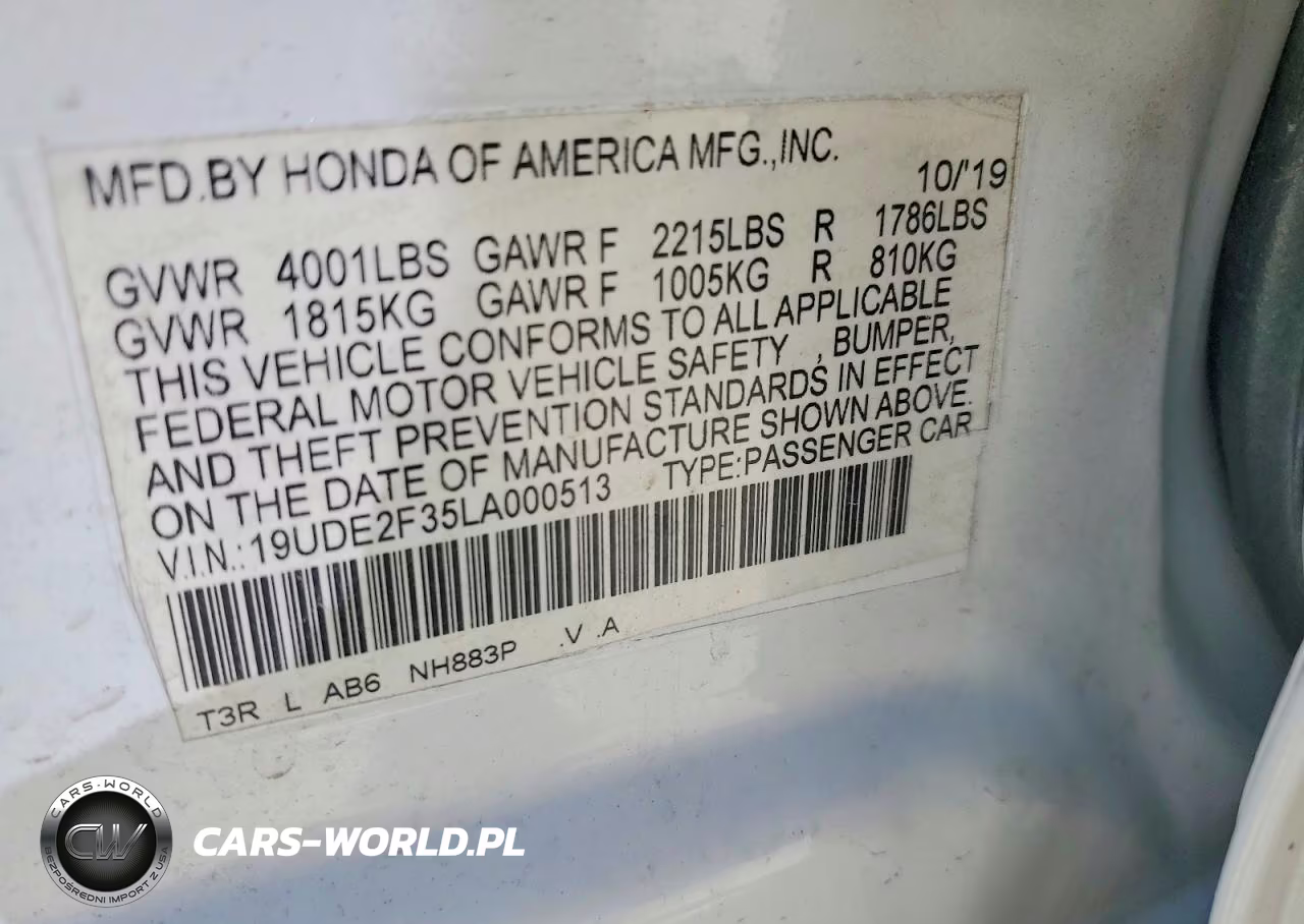 2020 Acura Ilx VIN:19UDE2F35LA000513 - 12