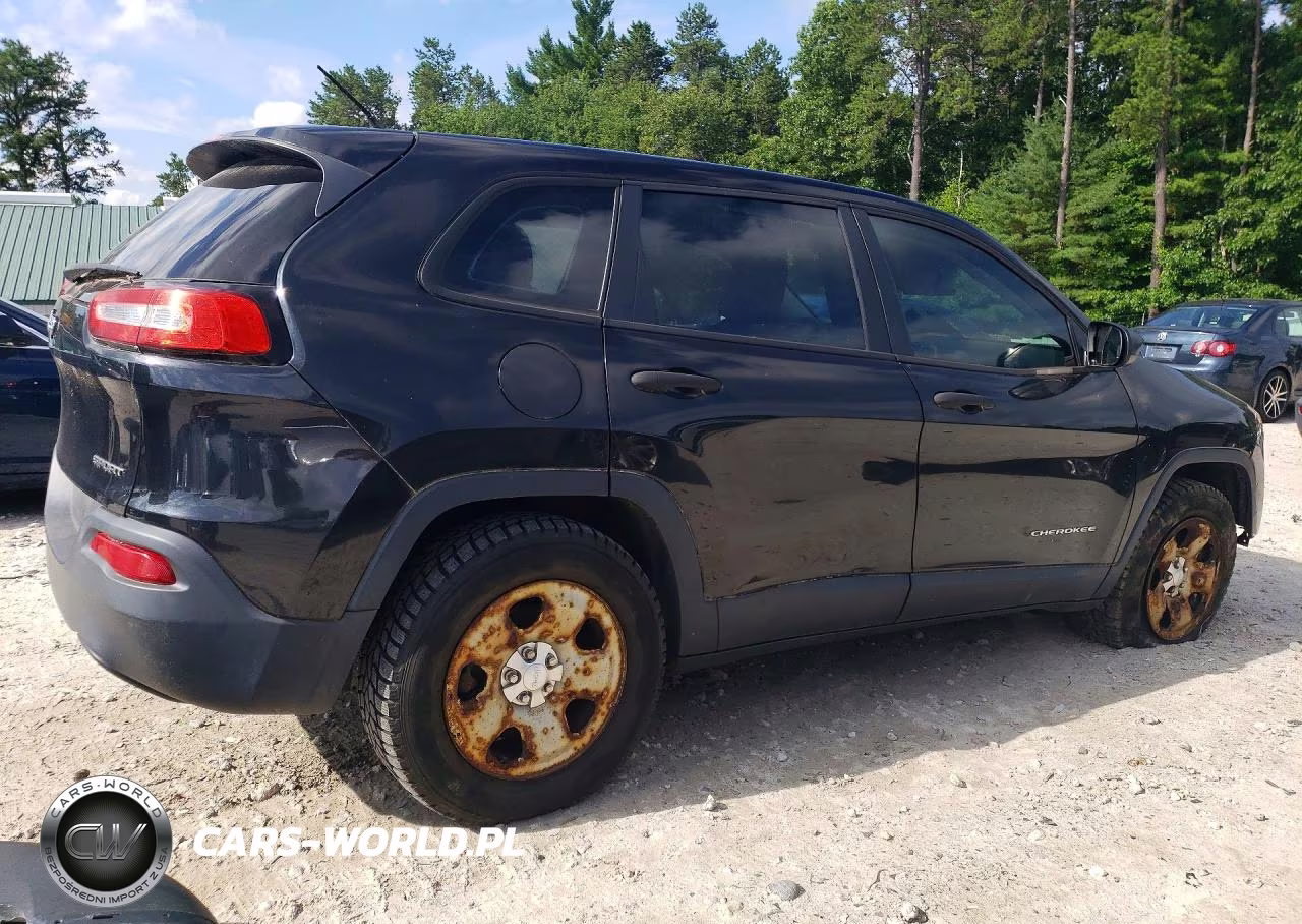 2014 Jeep Cherokee Sport VIN:1C4PJMAB4EW141824 - 3