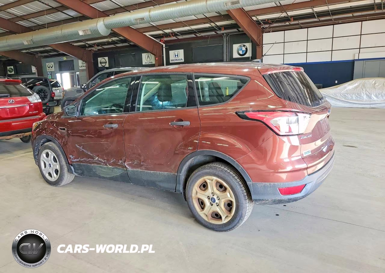 2018 Ford Escape S VIN:1FMCU0F72JUA49471 - 2